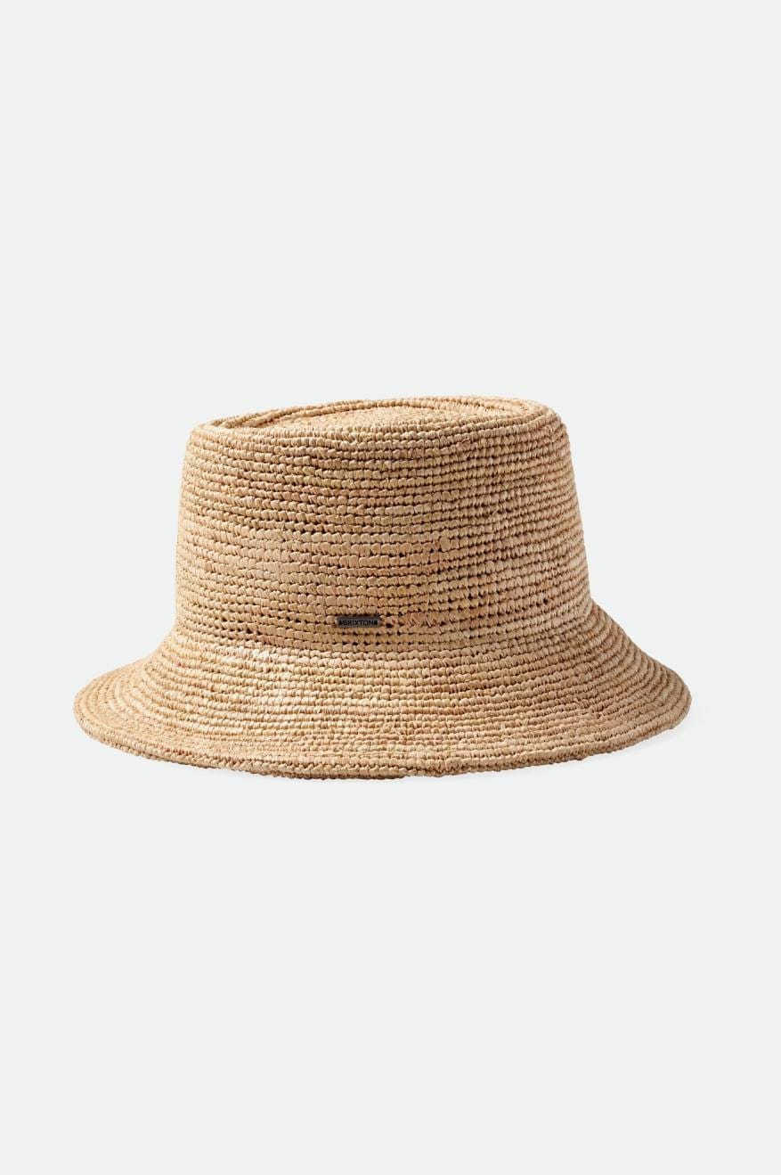 ELLEE STRAW PACKABLE BUCKET HAT - Image 4