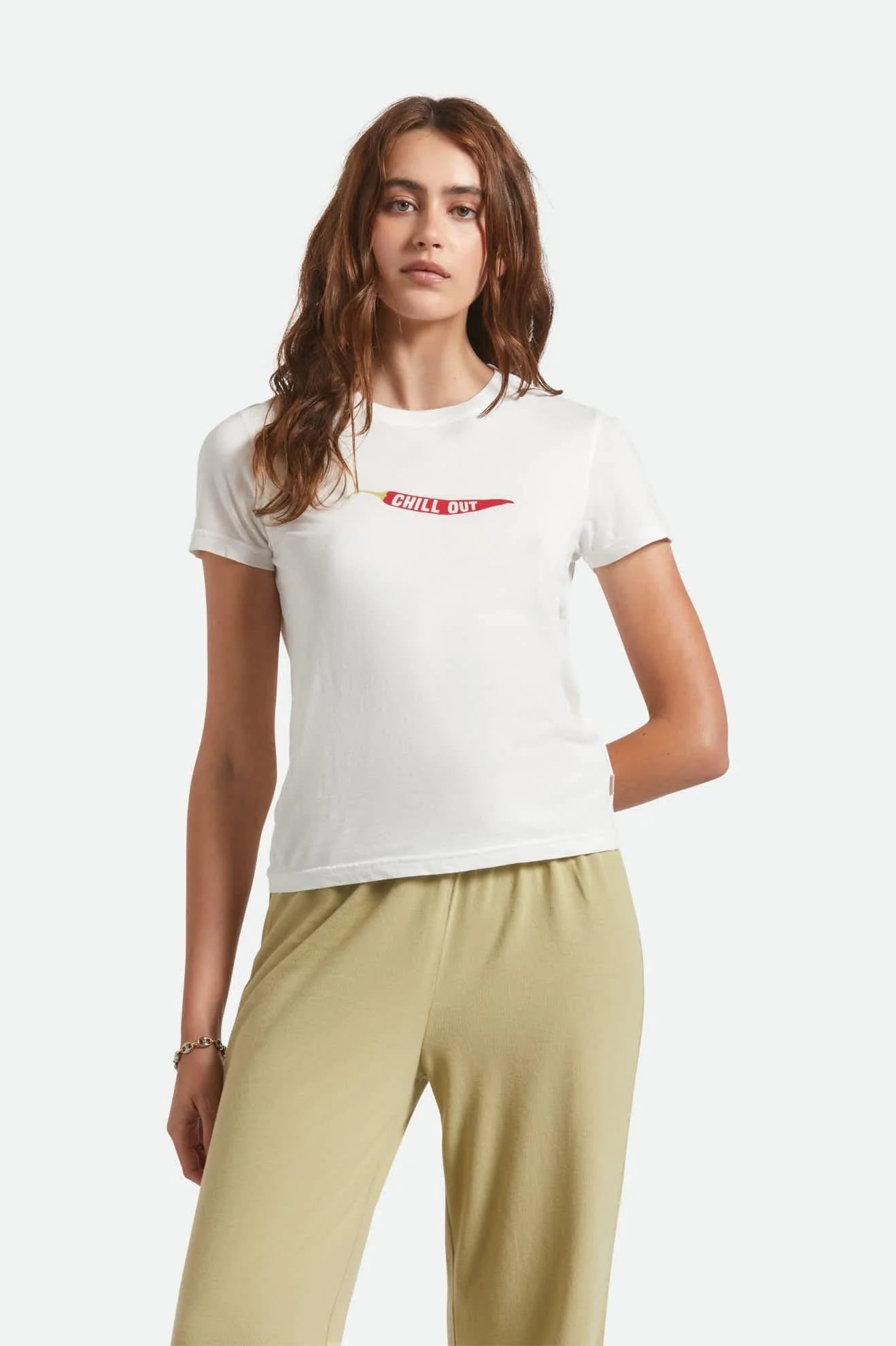 Chill Out Fitted Crew Tee
