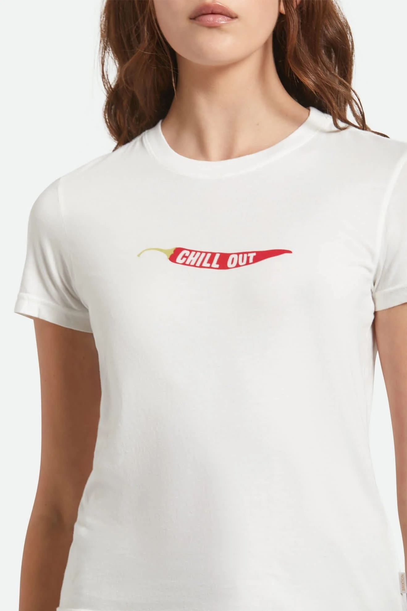 Chill Out Fitted Crew Tee - Image 4