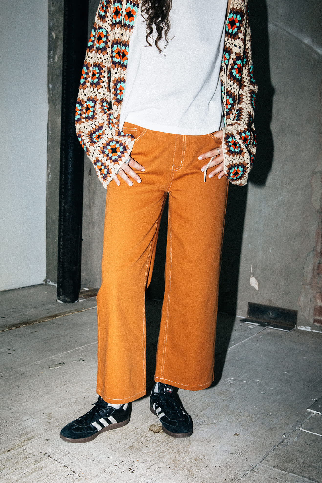 Crochet Knit Kimono - Image 7