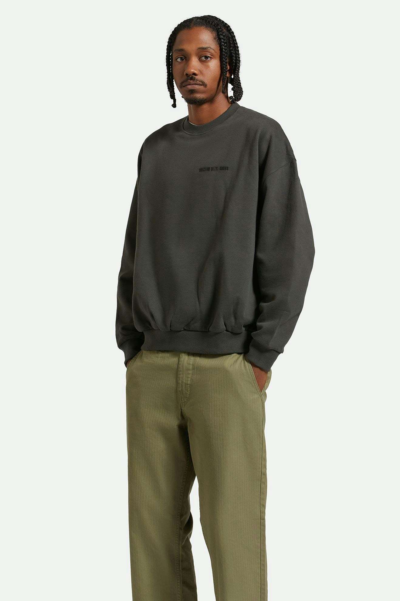 Embroidered Heavy Weight Crew - Image 2