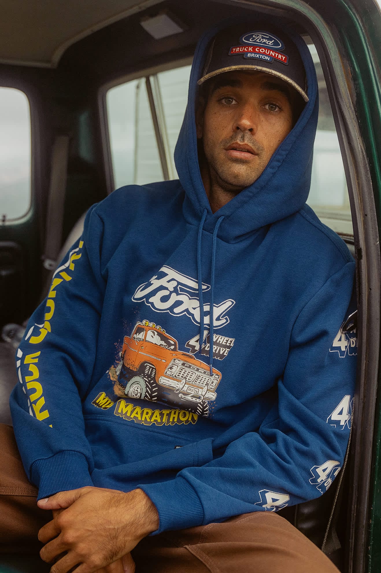 Ford Mud Marathon Fleece Hoodie - Image 7