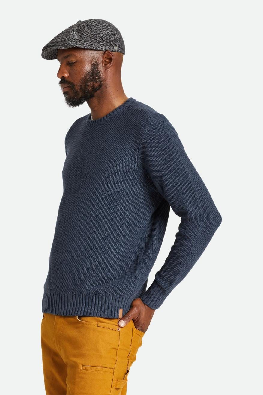 JACQUES WAFFLE KNIT SWEATER