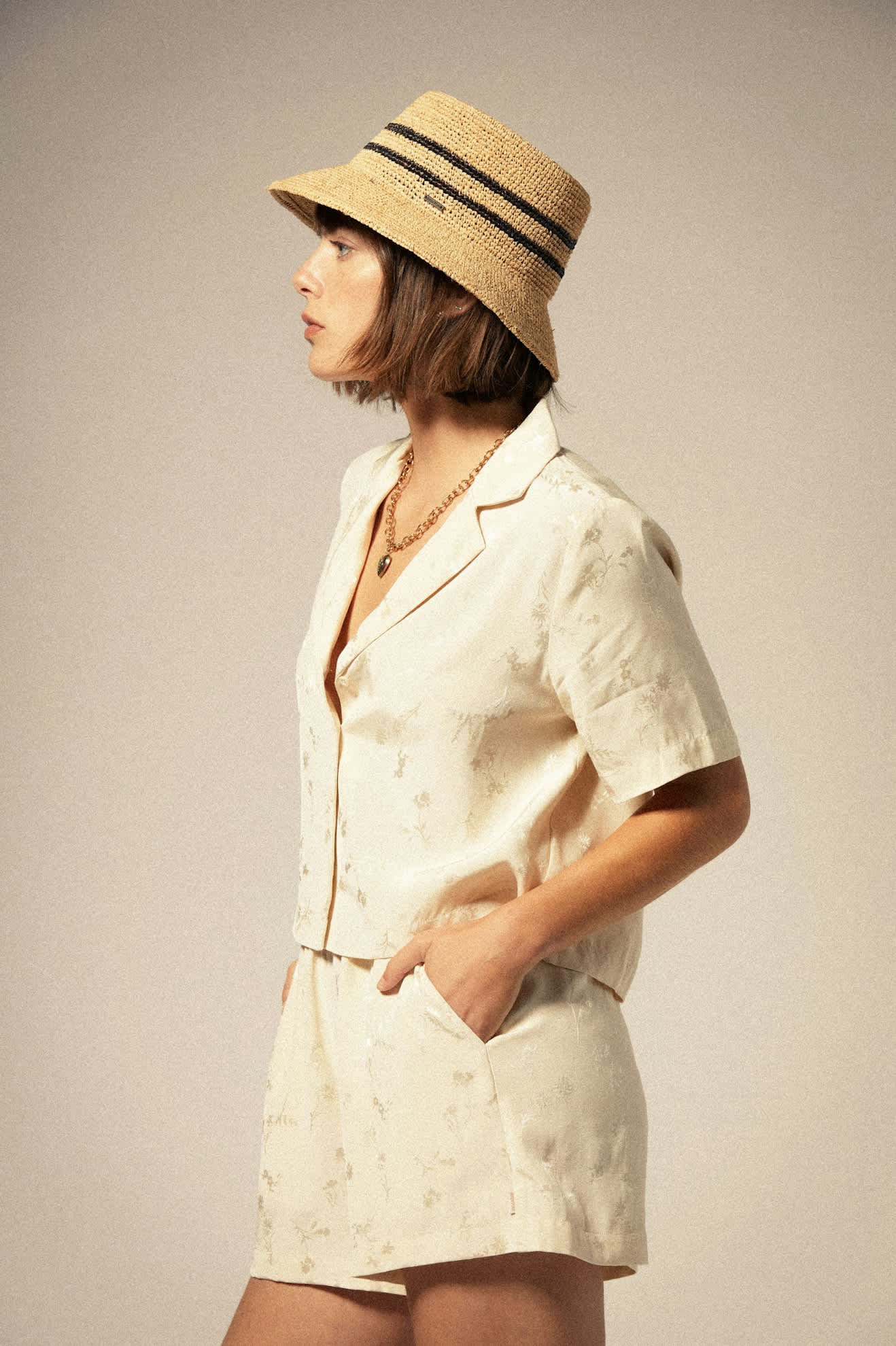 Silky Jacquard Short - Image 4