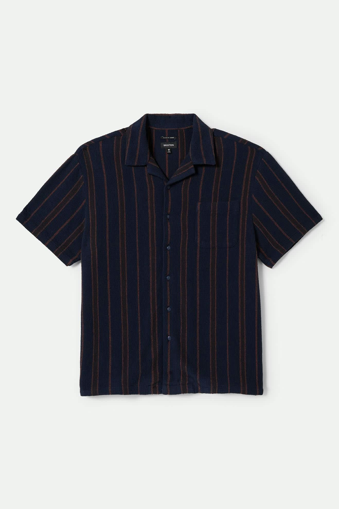 Bunker Waffle Stripe S S Wvn