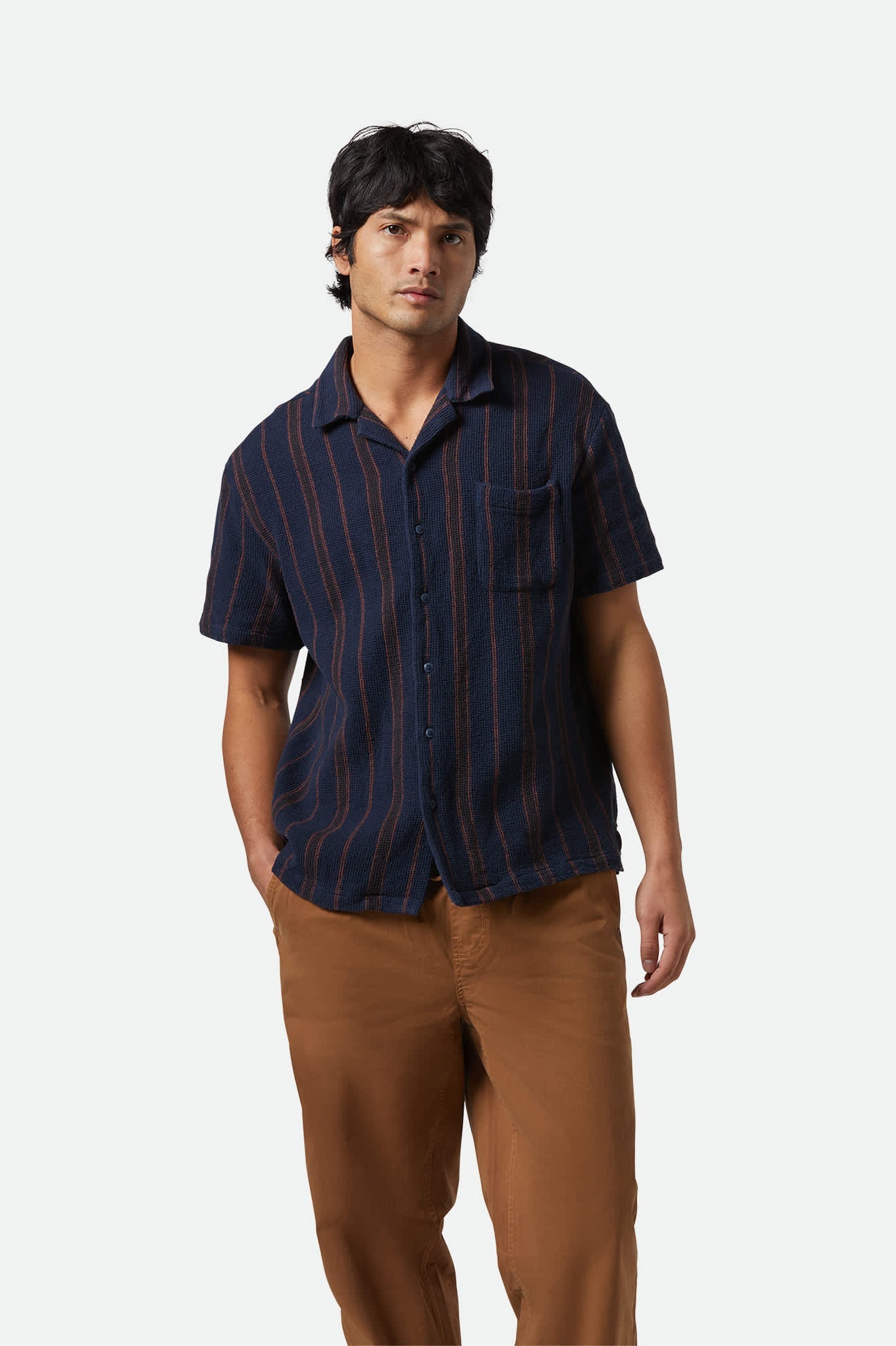 Bunker Waffle Stripe S S Wvn - Image 2