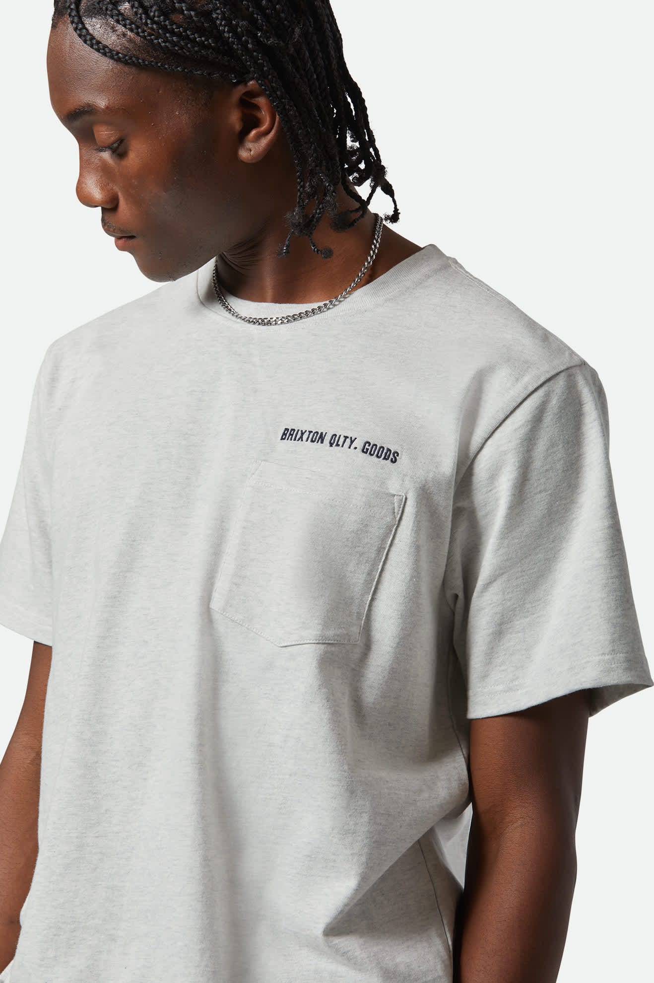 Emb Heavy Weight Pkt Tee - Image 4