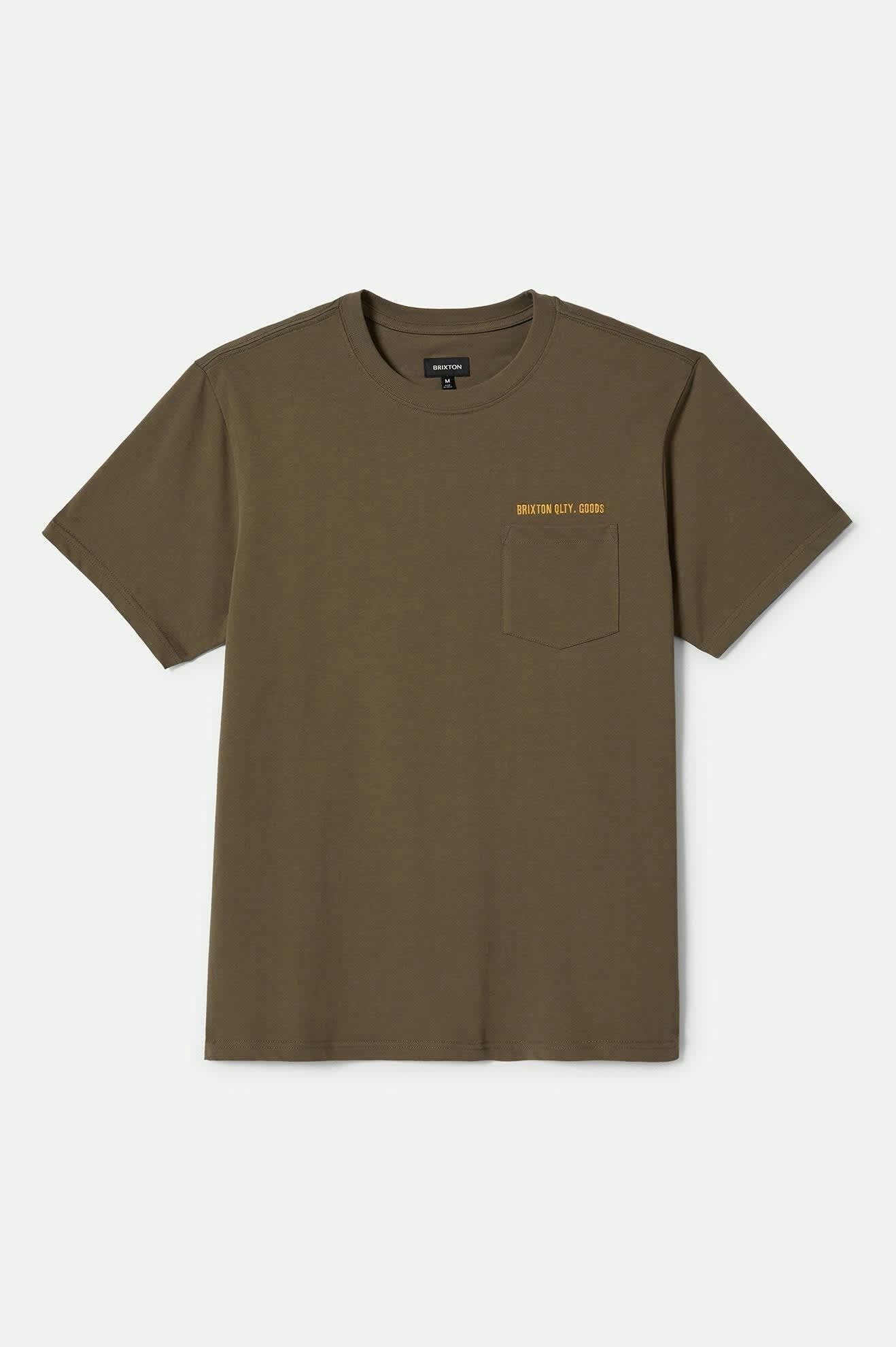 Emb Heavy Weight Pkt Tee