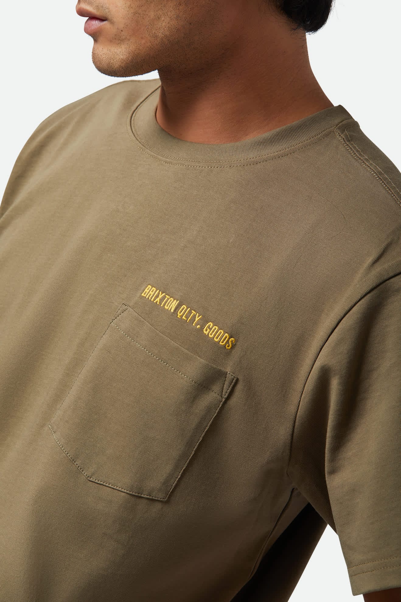 Emb Heavy Weight Pkt Tee - Image 4