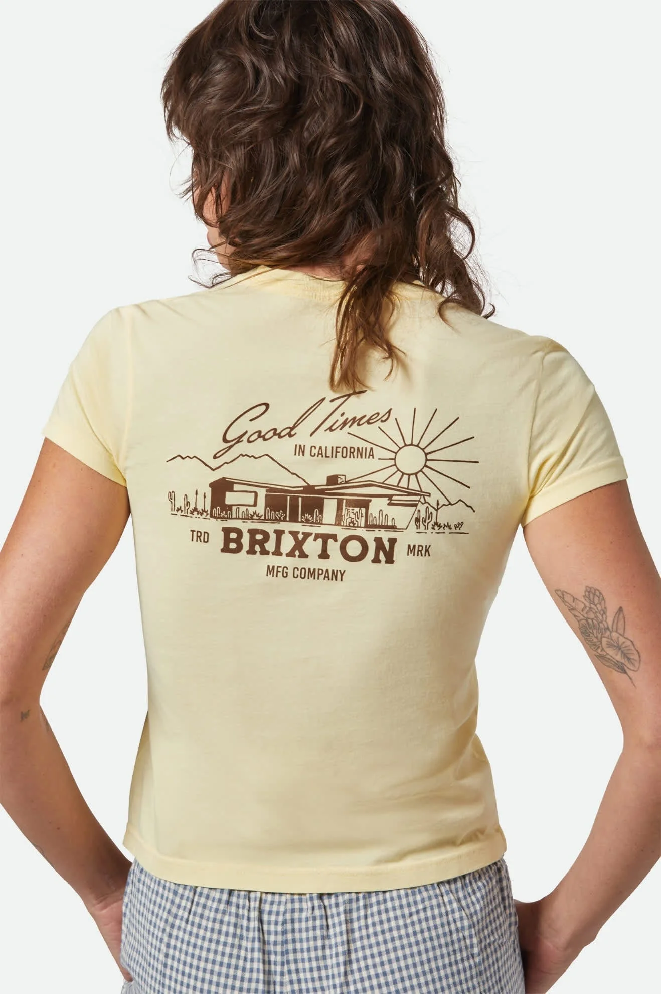 Good Times Fitted Crew Tee - Image 3