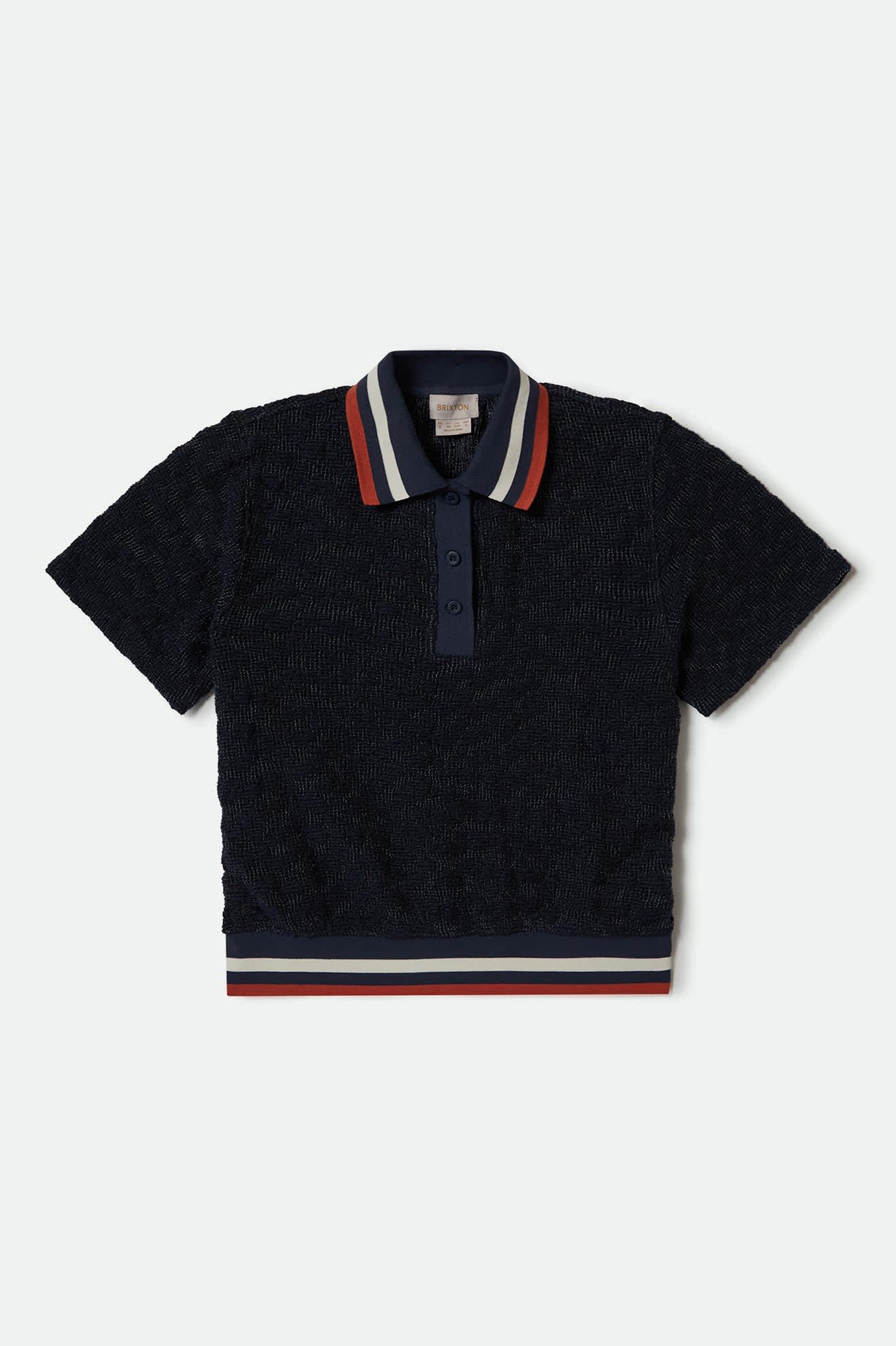 Retro Mesh S S Polo