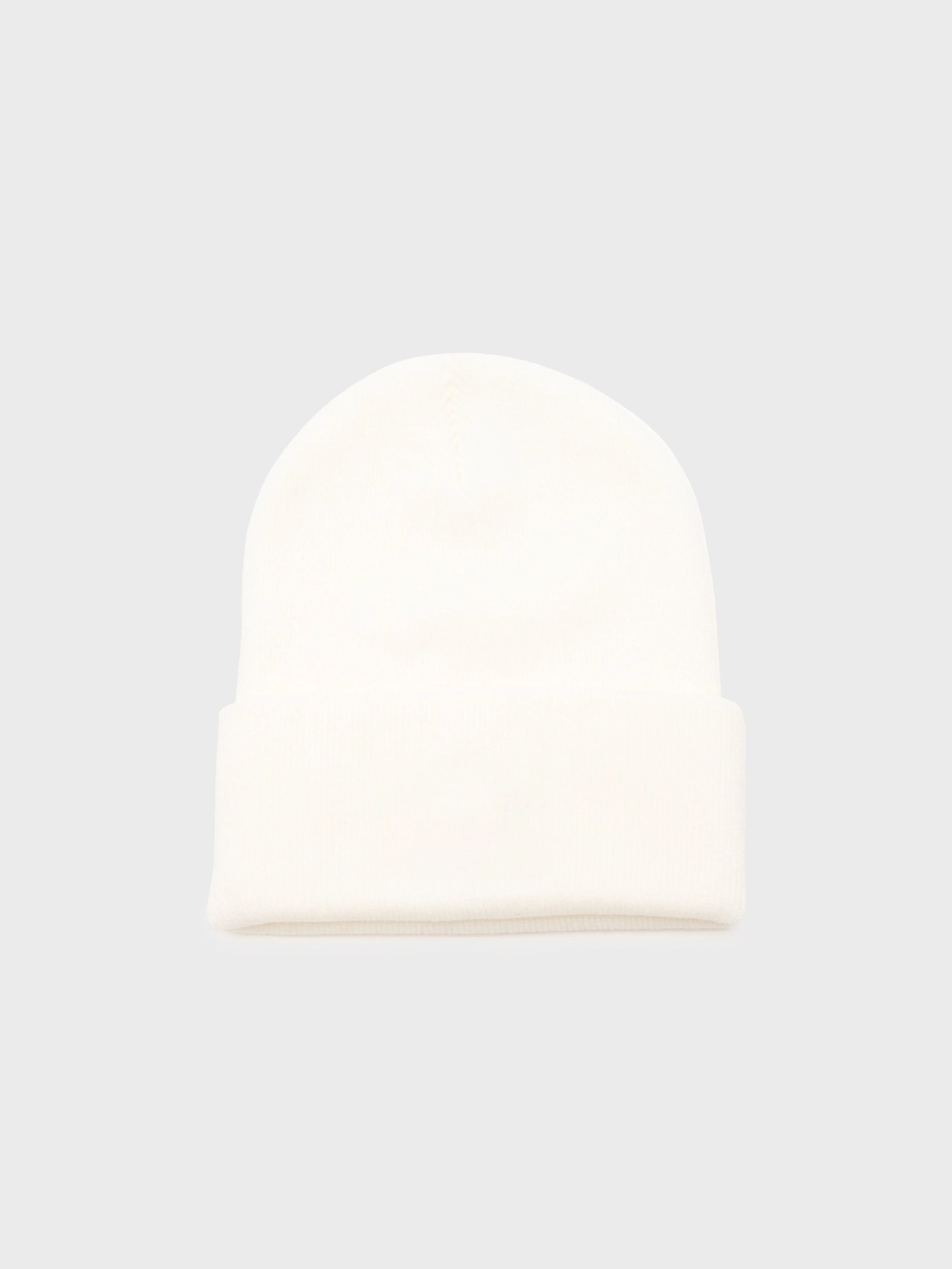 CAT LABEL CUFF BEANIE - Image 2