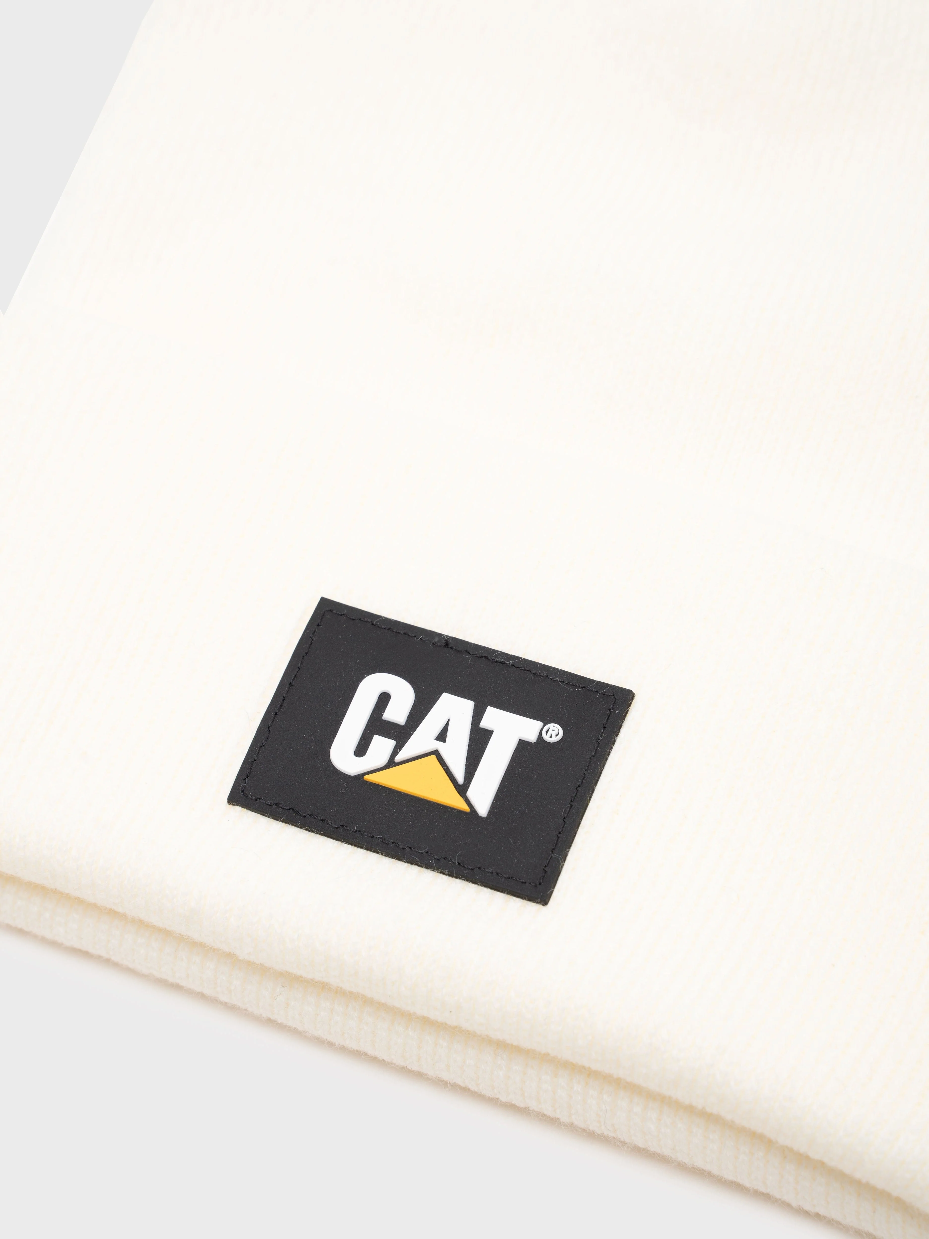 CAT LABEL CUFF BEANIE - Image 3