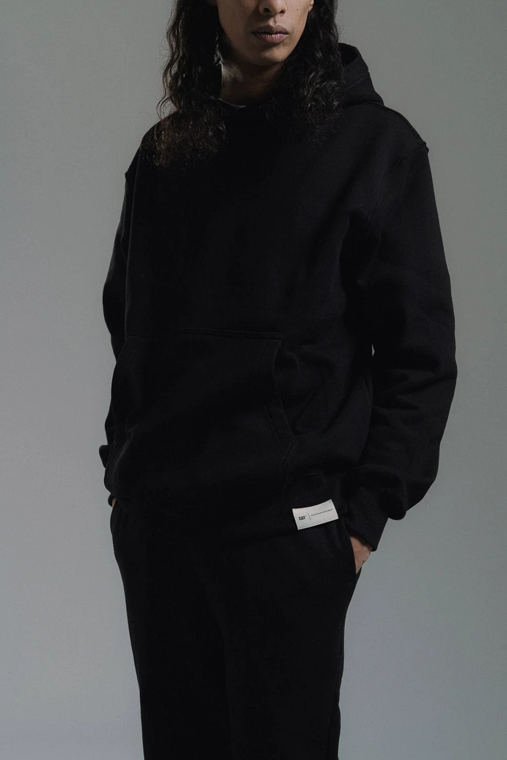 Label Hoodie Fleece - Image 2