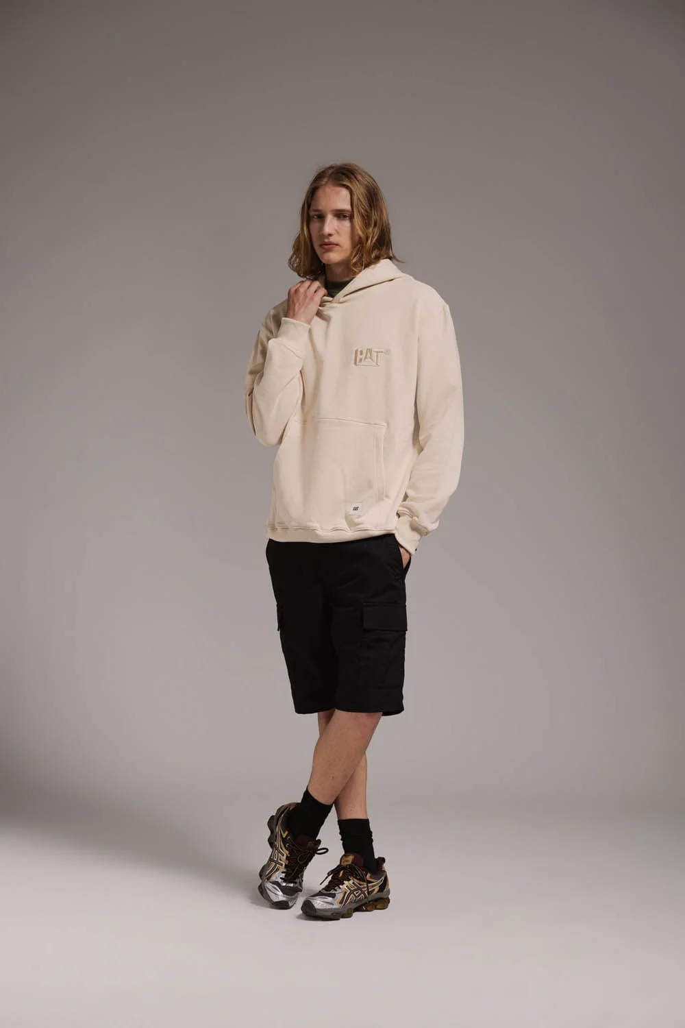 Tonal Logo Hoodie - Image 4