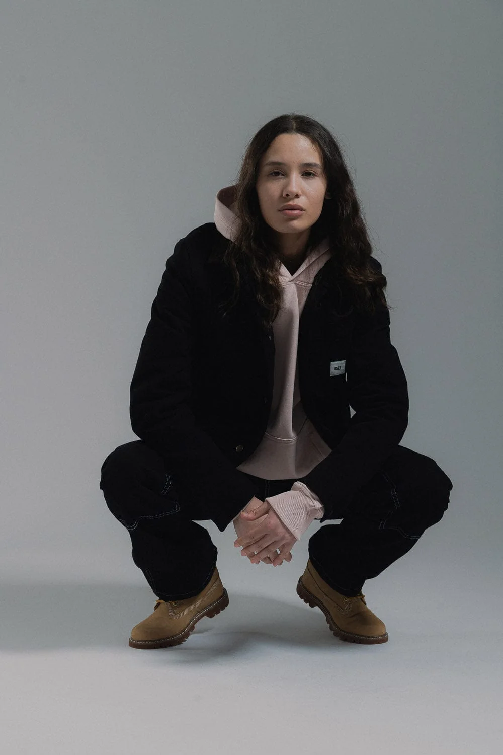 Workwear Redefined Embroidery Hoodie Fleece - Image 7
