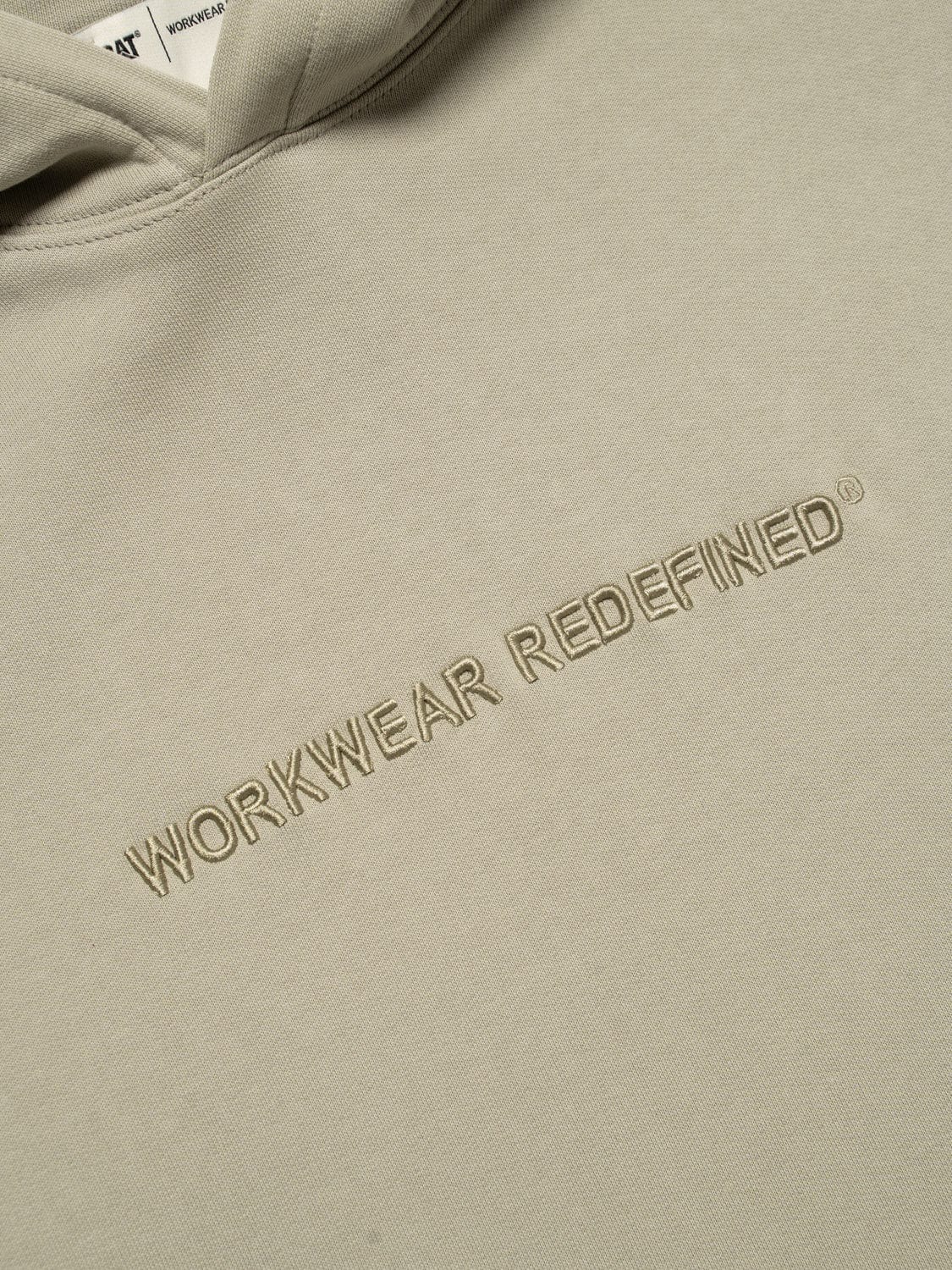 Workwear Redefined Embroidery Hoodie Fleece - Image 3