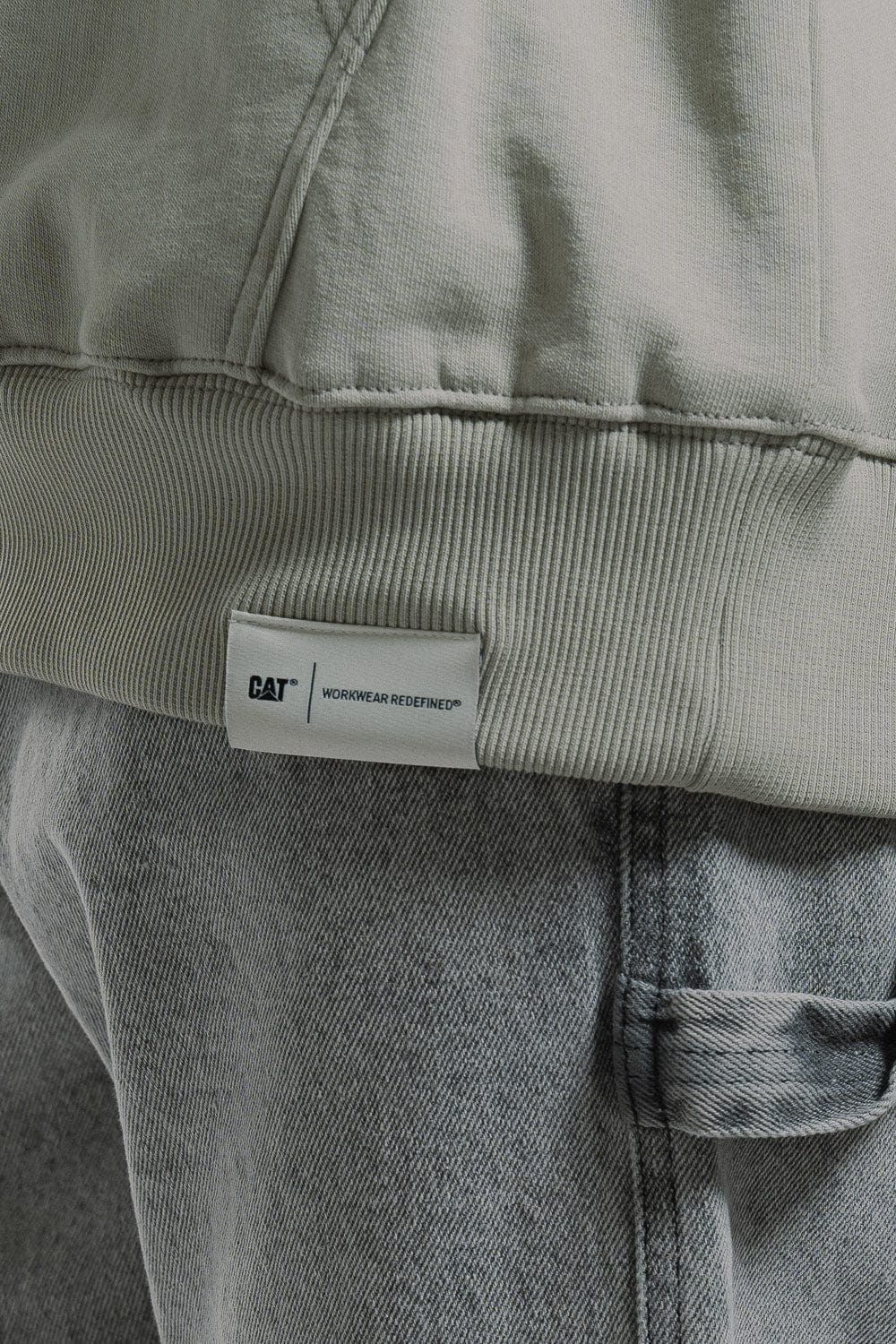 Workwear Redefined Embroidery Hoodie Fleece - Image 5