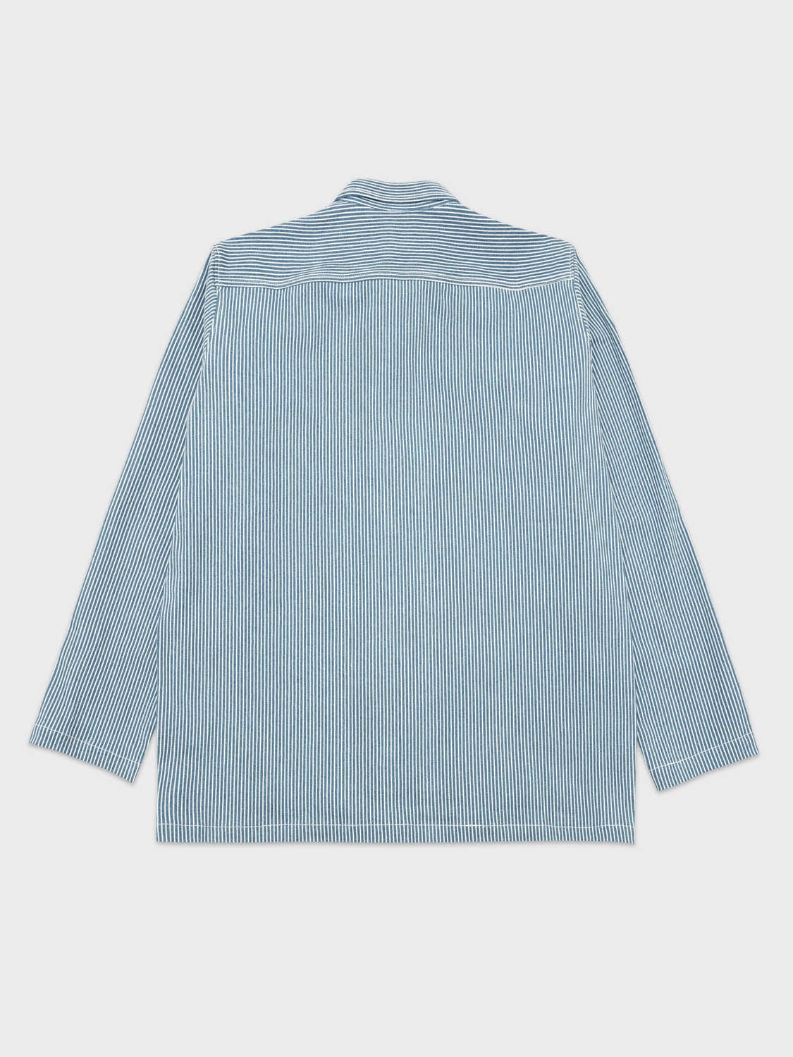 Denim Stripes Overshirt - Image 3