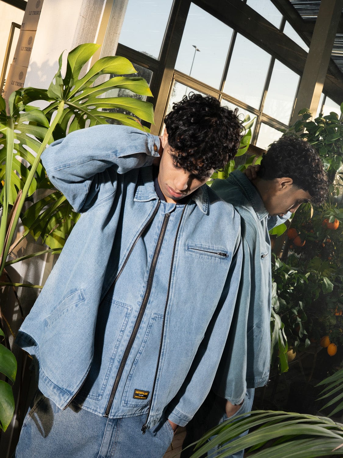 Light Peoria Denim Jacket - Image 6