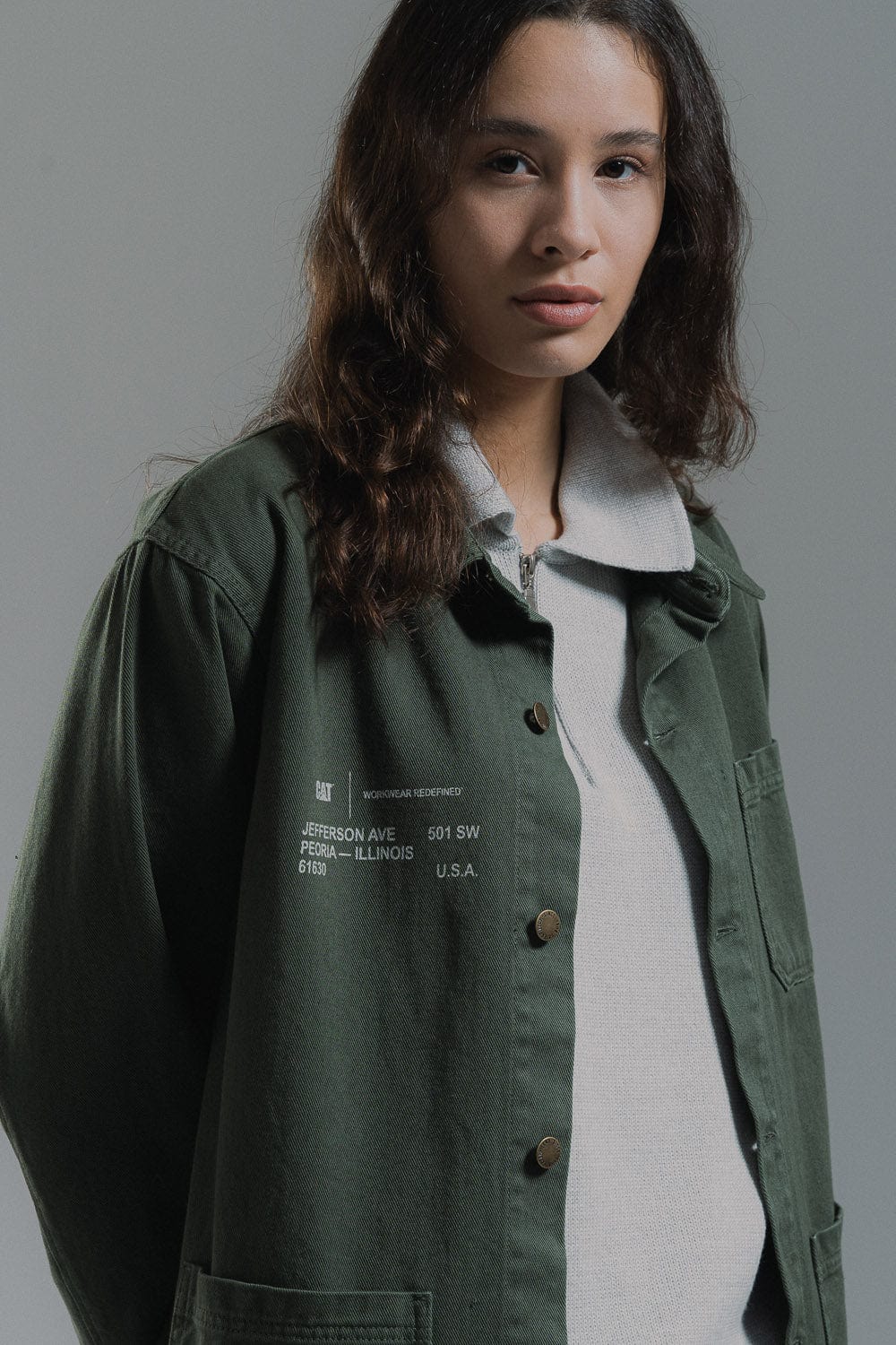 Printed Twill Overshirt - Image 2
