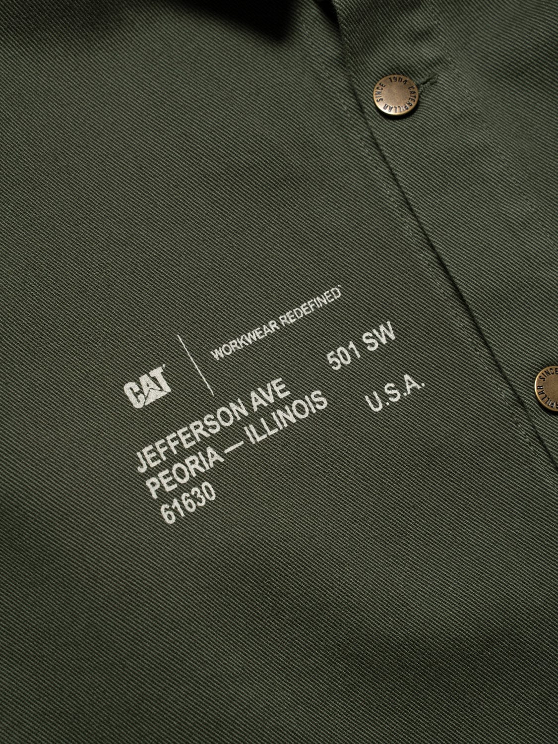 Printed Twill Overshirt - Image 5