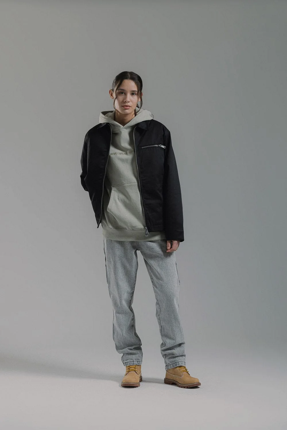 Denim 5 Pkt Pant With Acid Wash - Image 2