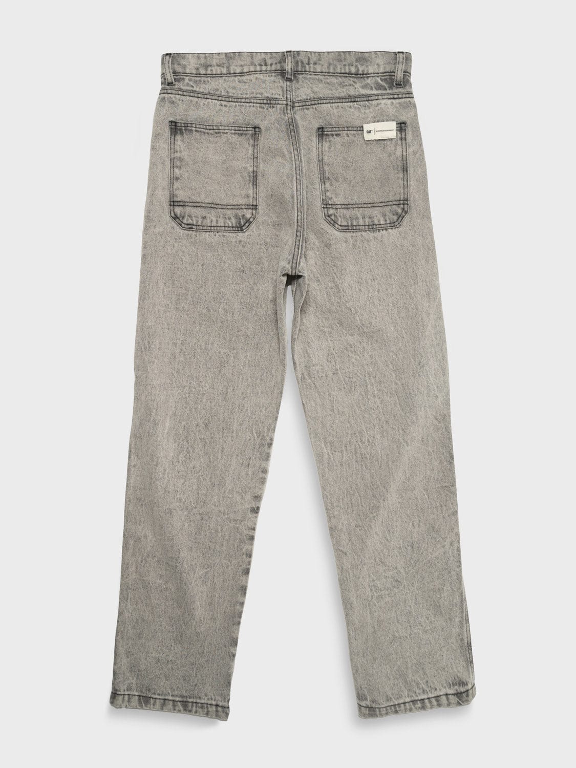 Denim 5 Pkt Pant With Acid Wash - Image 3
