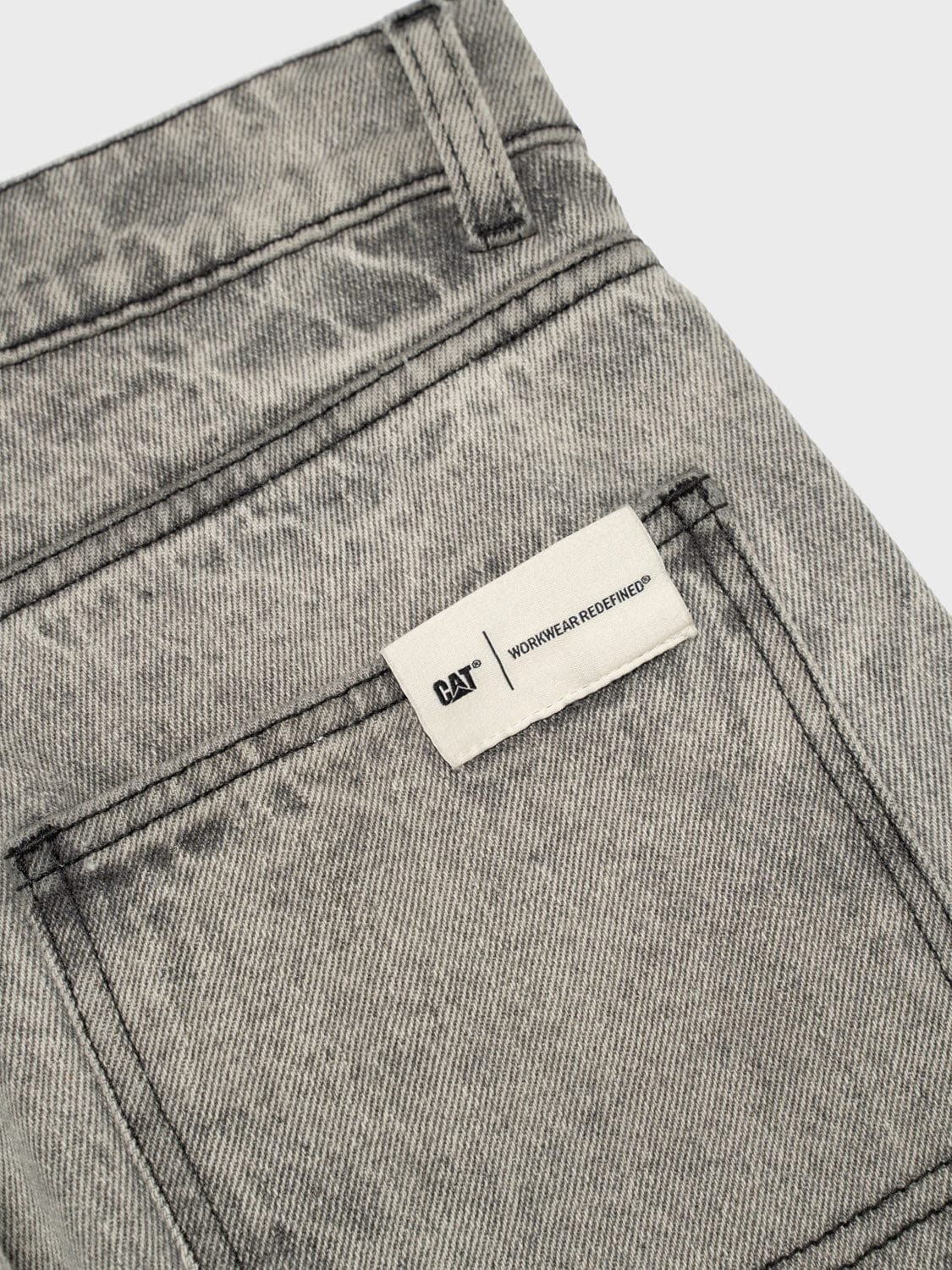 Denim 5 Pkt Pant With Acid Wash - Image 4
