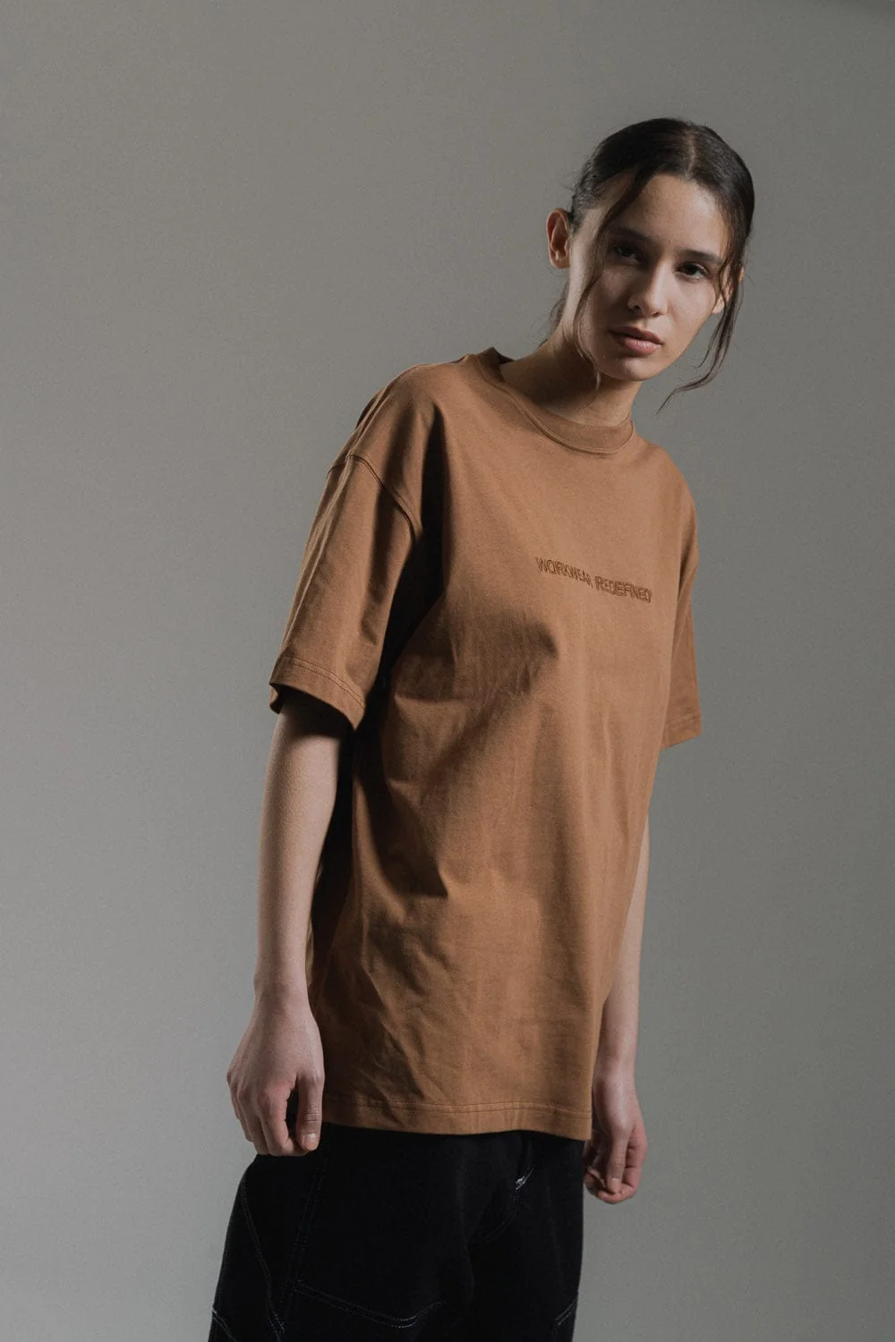 Workwear Redefined Embroidery T Shirt - Image 2