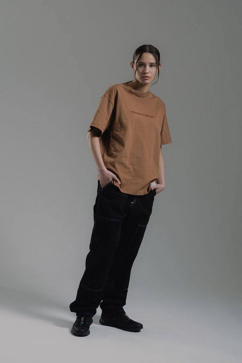 Workwear Redefined Embroidery T Shirt - Image 6