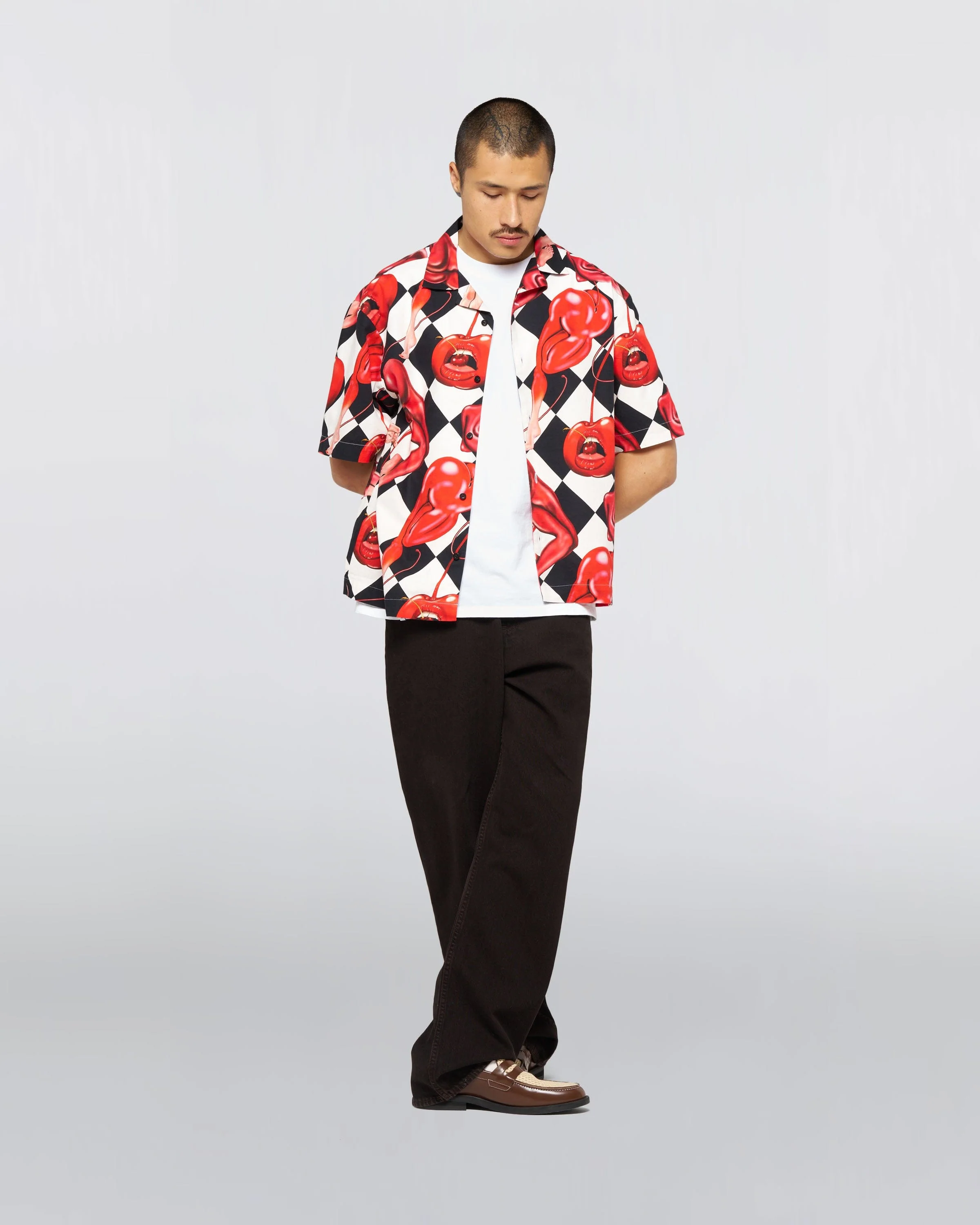 Miki Kim Cherry Shirt Ss - Image 7