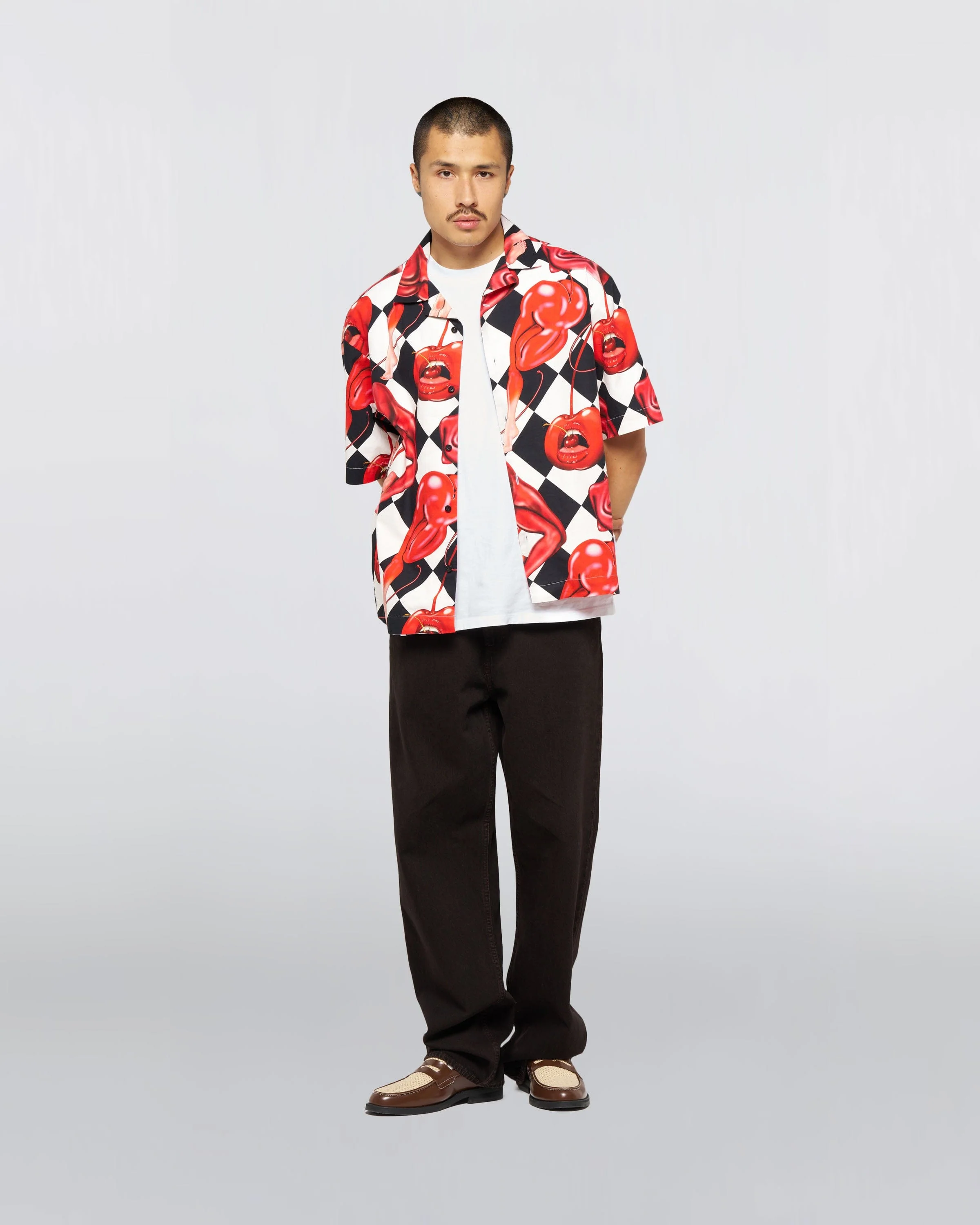 Miki Kim Cherry Shirt Ss - Image 8