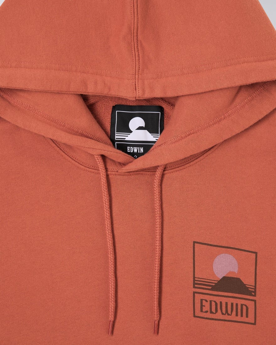 SUNSET ON MT FUJI HOODIE SWEAT - Image 2