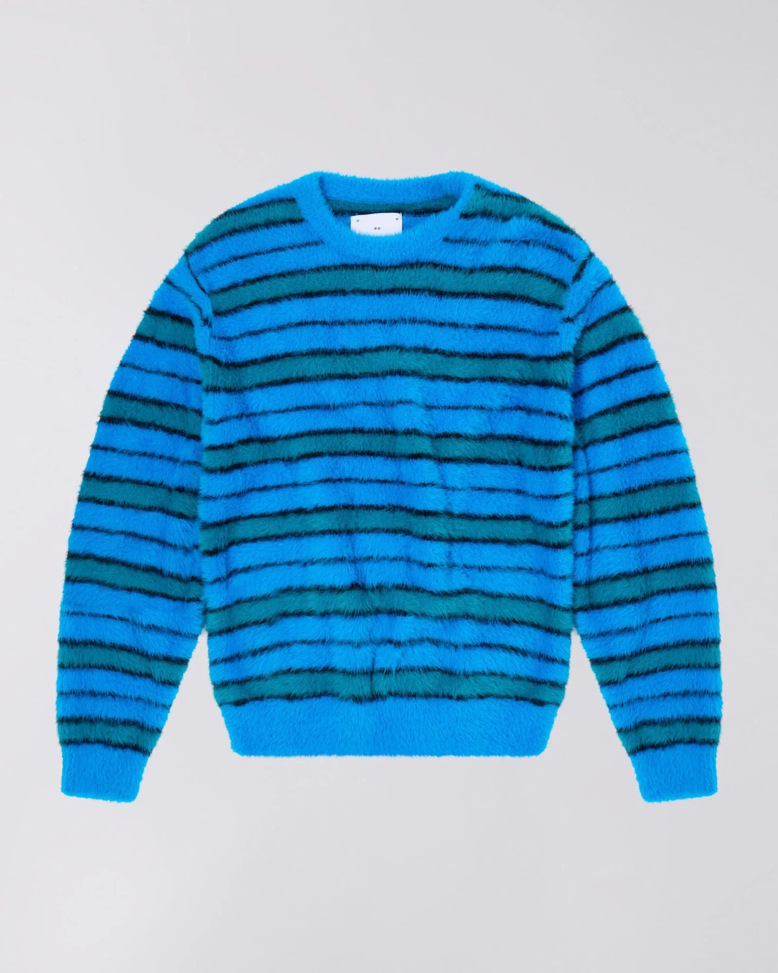 Striped Hairy Sweater