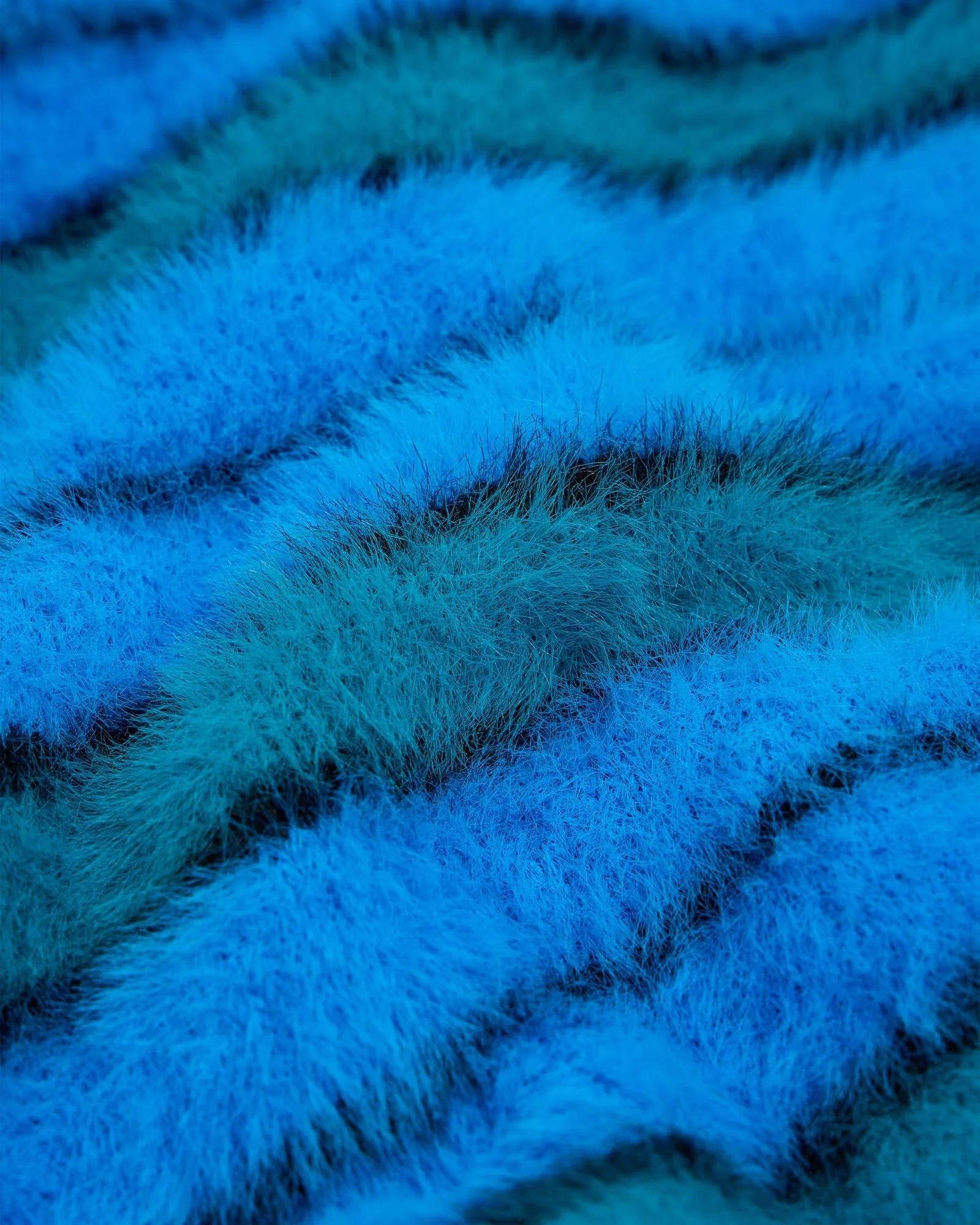 Striped Hairy Sweater - Image 10