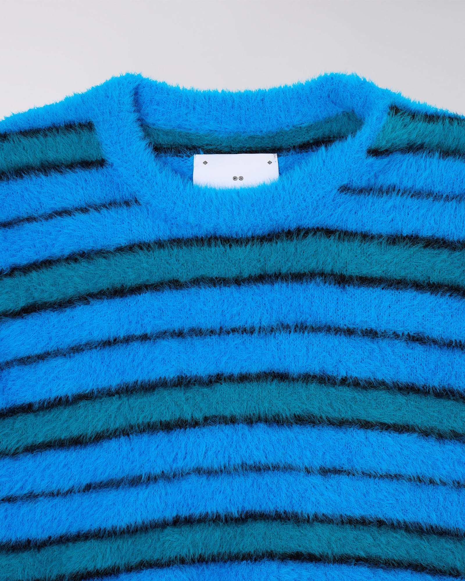 Striped Hairy Sweater - Image 7