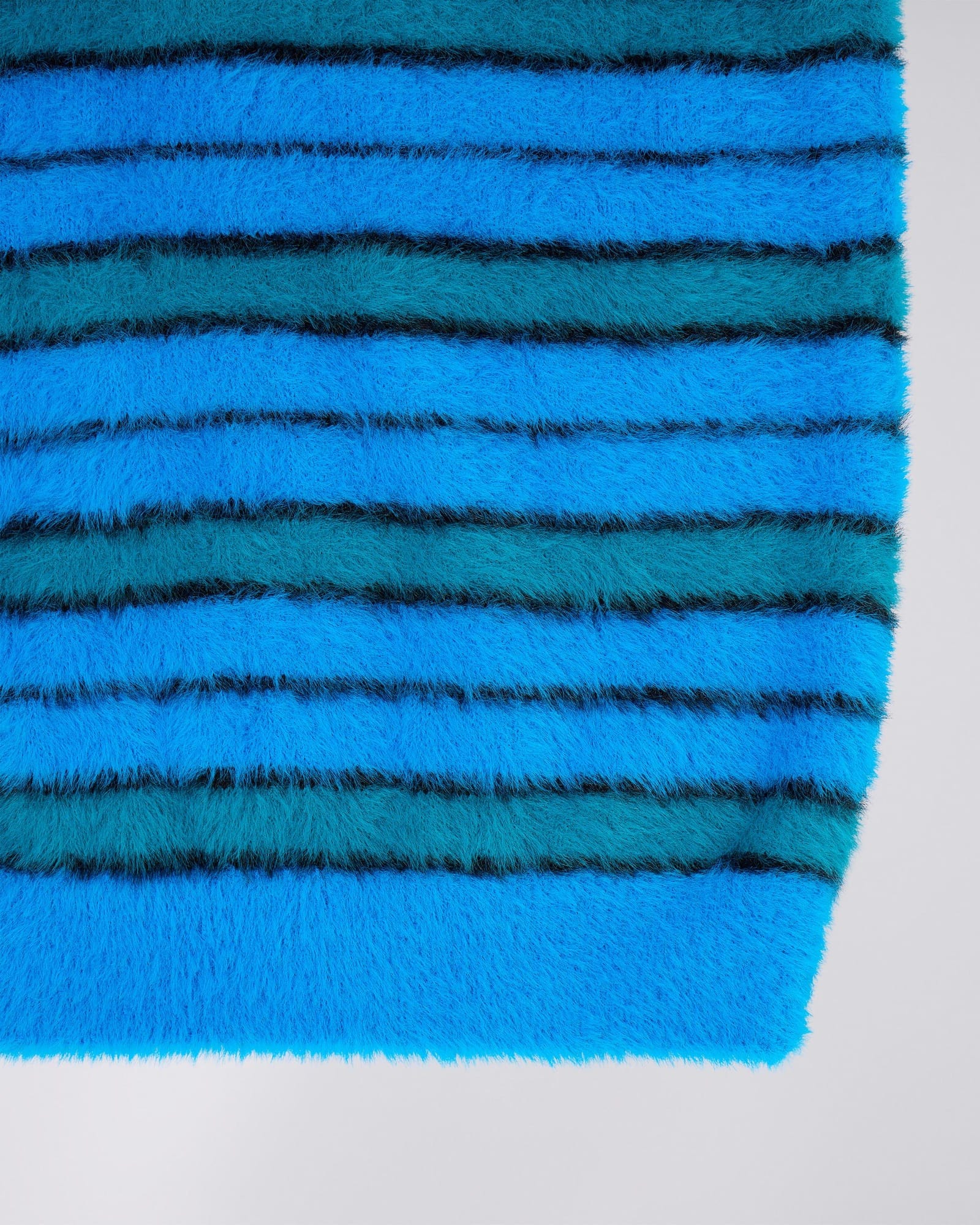 Striped Hairy Sweater - Image 9