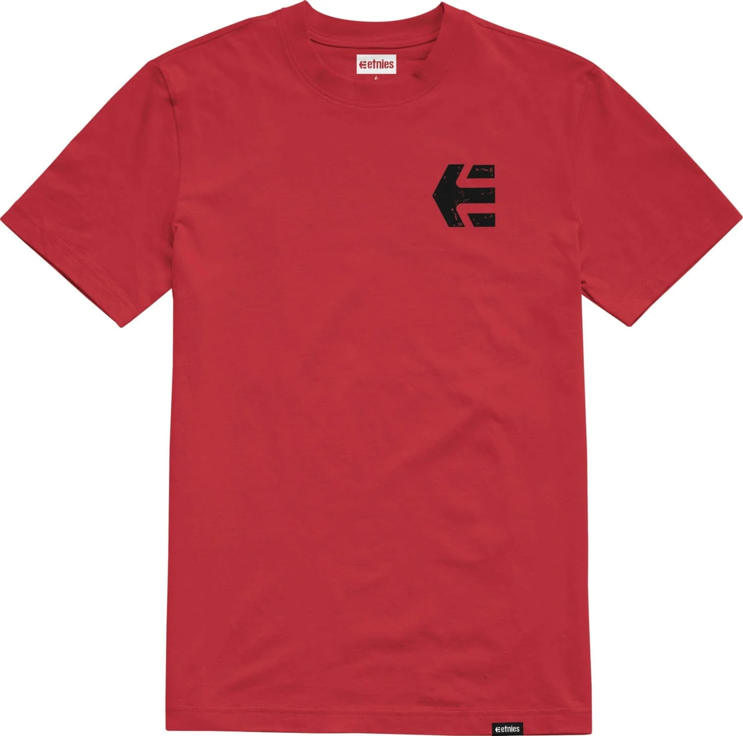 SKATE CO TEE - RED/BLACK