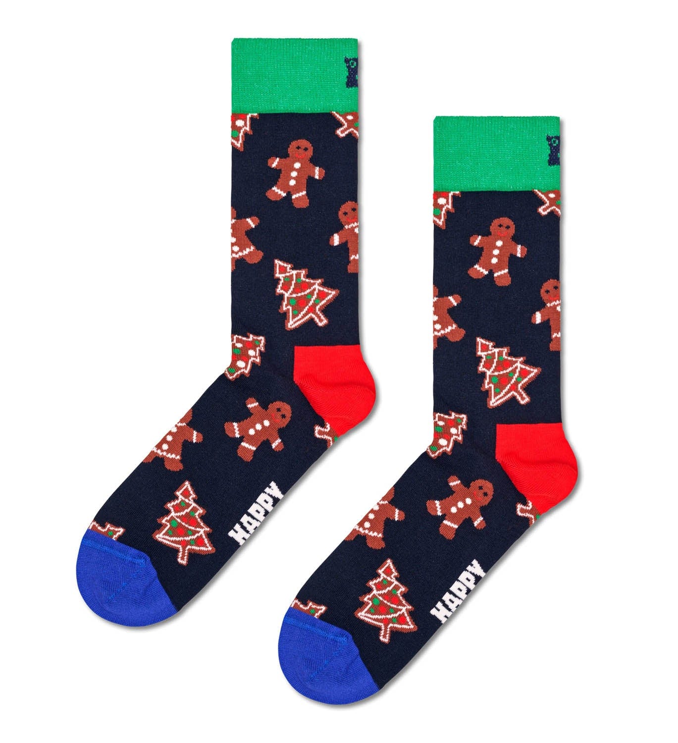 1 PACK GINGERBREAD COOKIES SOCKS GIFT BOX - Image 2
