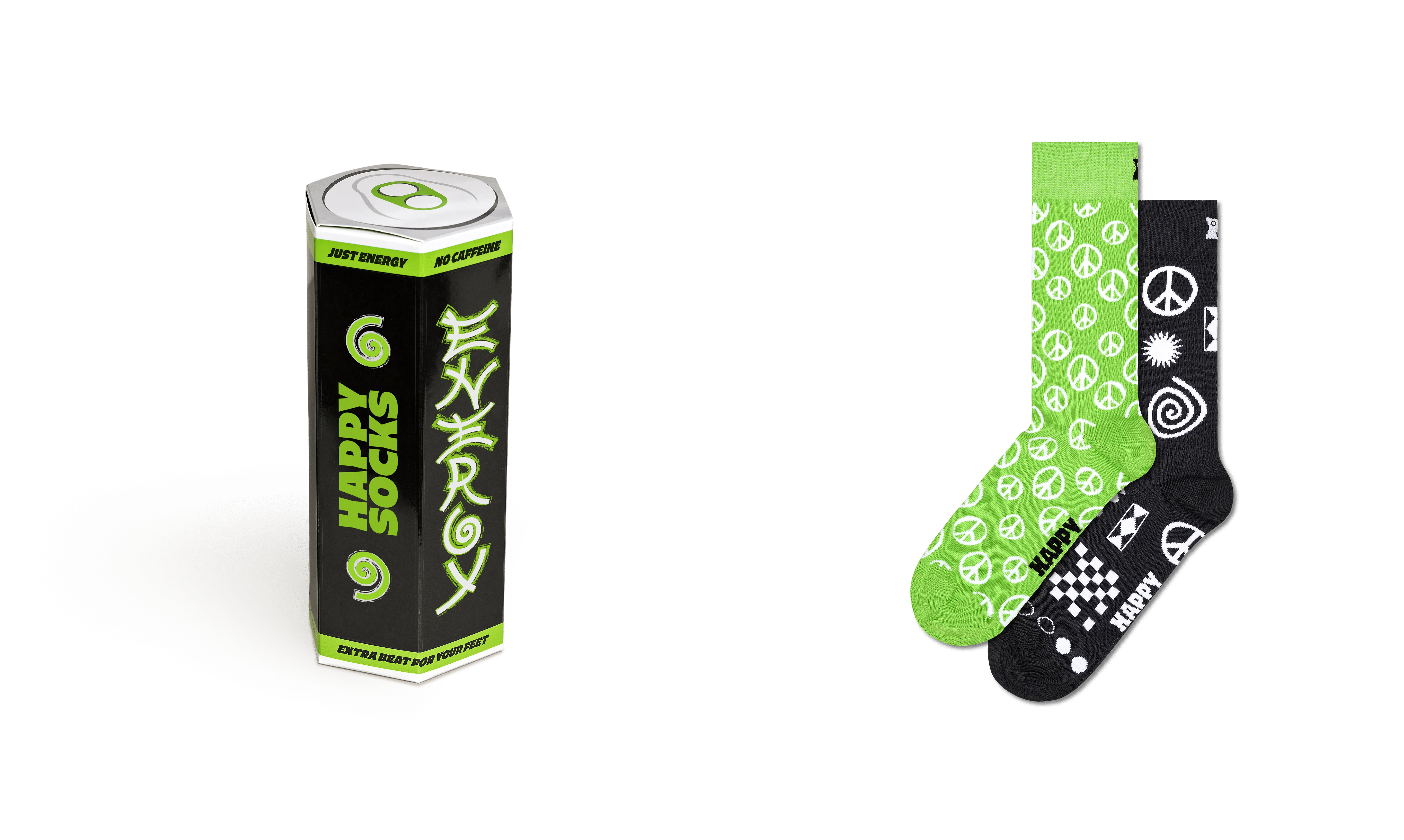 2 PACK ENERGY DRINK SOCKS GIFT SET - Image 4