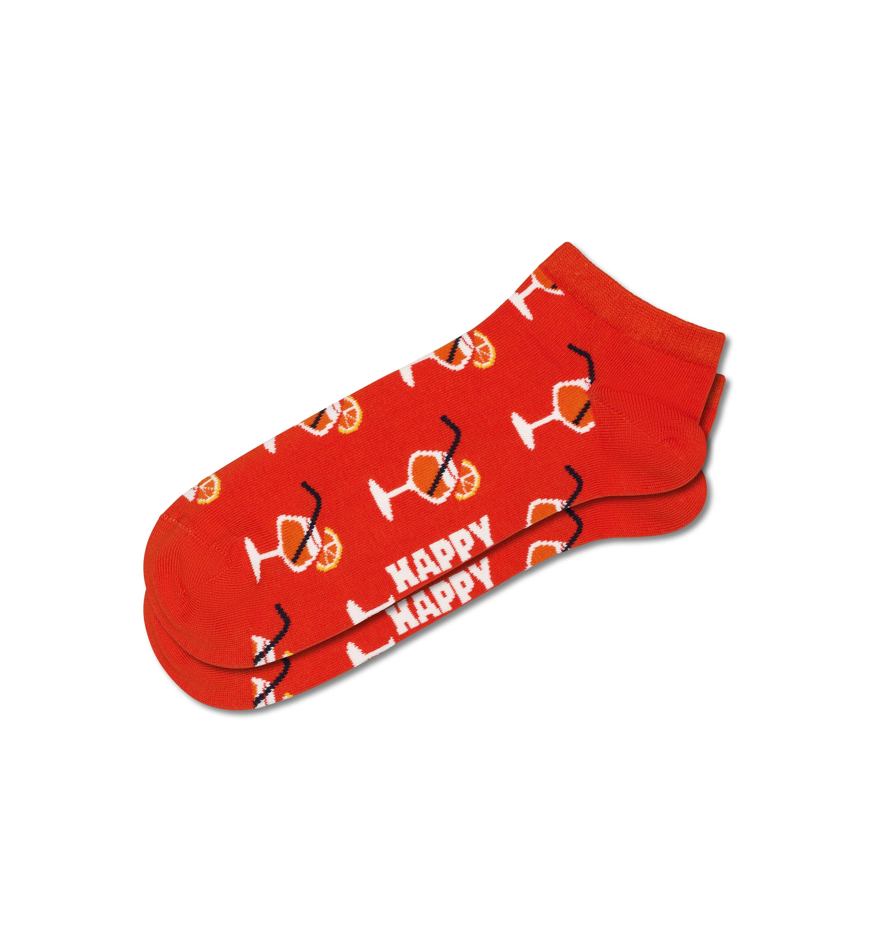 2 Pack Orange Spritz Lemon Low Socks - Image 2