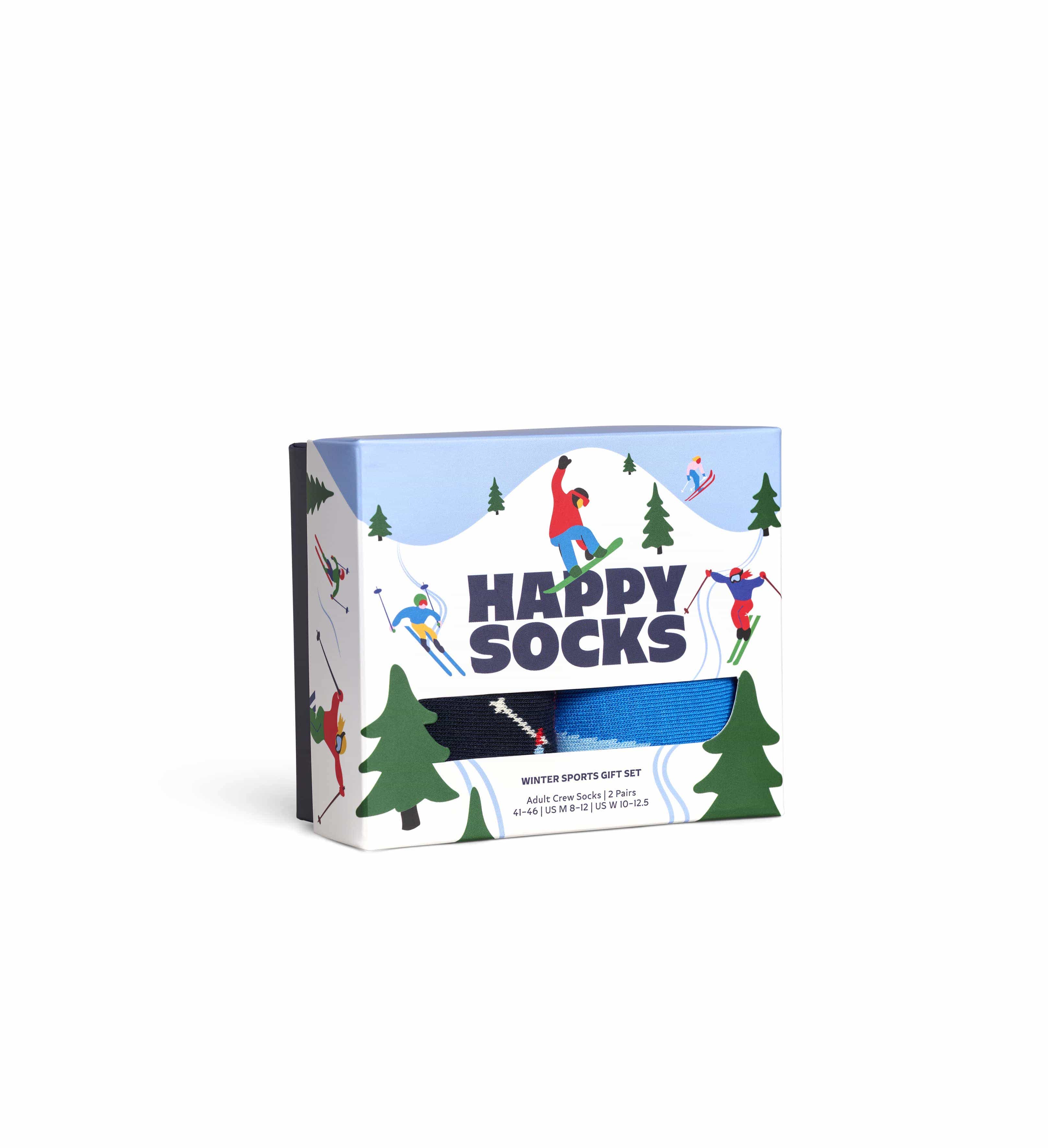 2 Pack Winter Sports Socks Gift Set - Image 5