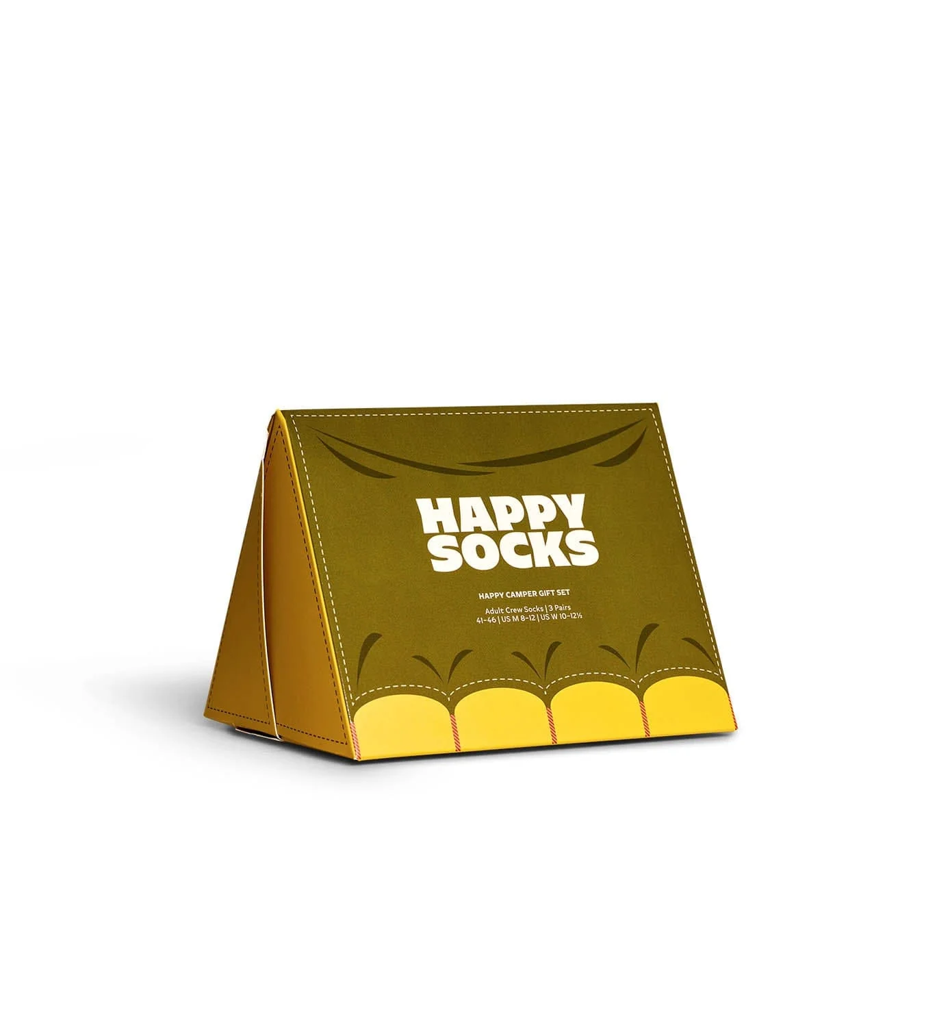 3 PACK HAPPY CAMPER SOCKS GIFT SET - Image 5