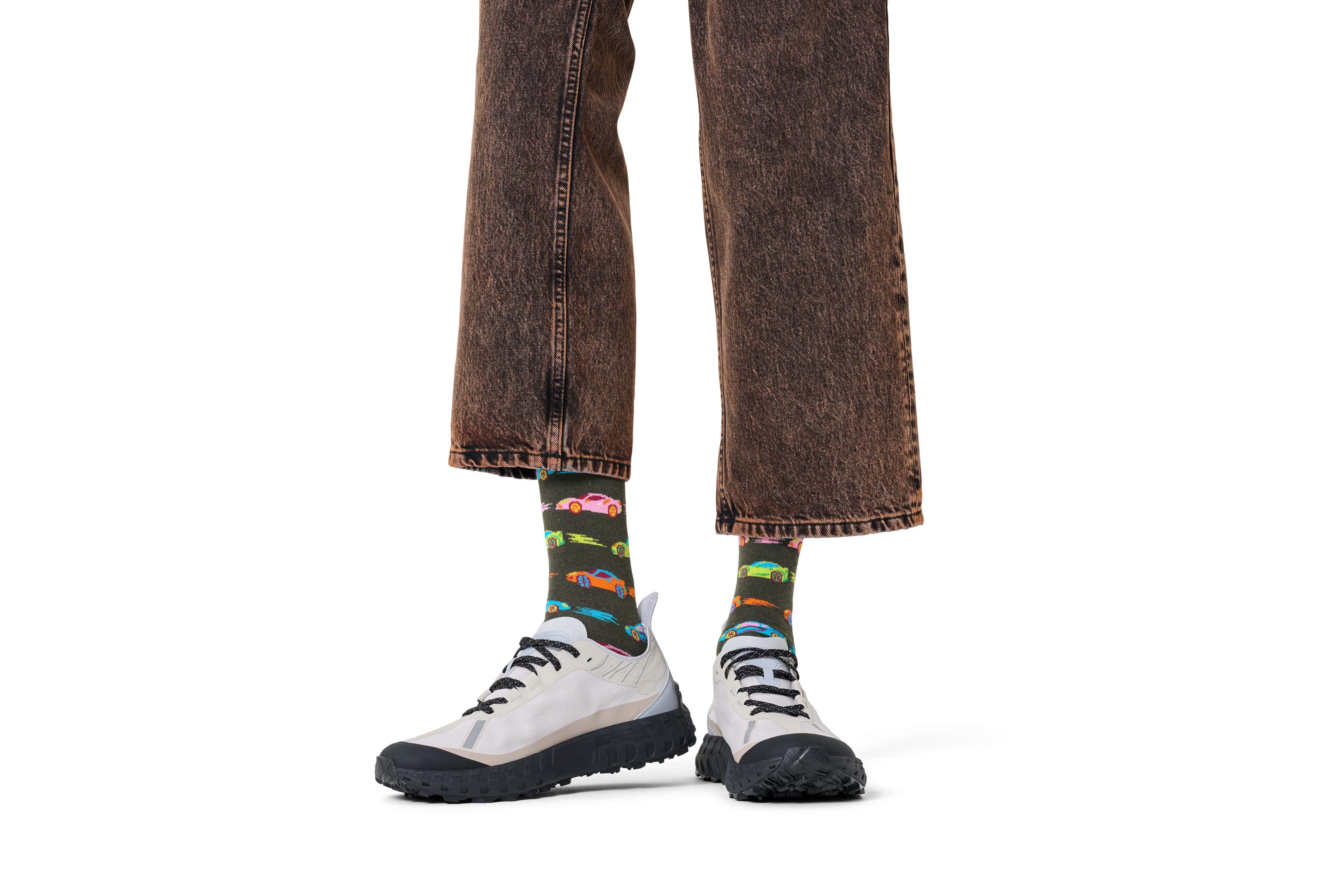 Car Stripe Sock - Image 2