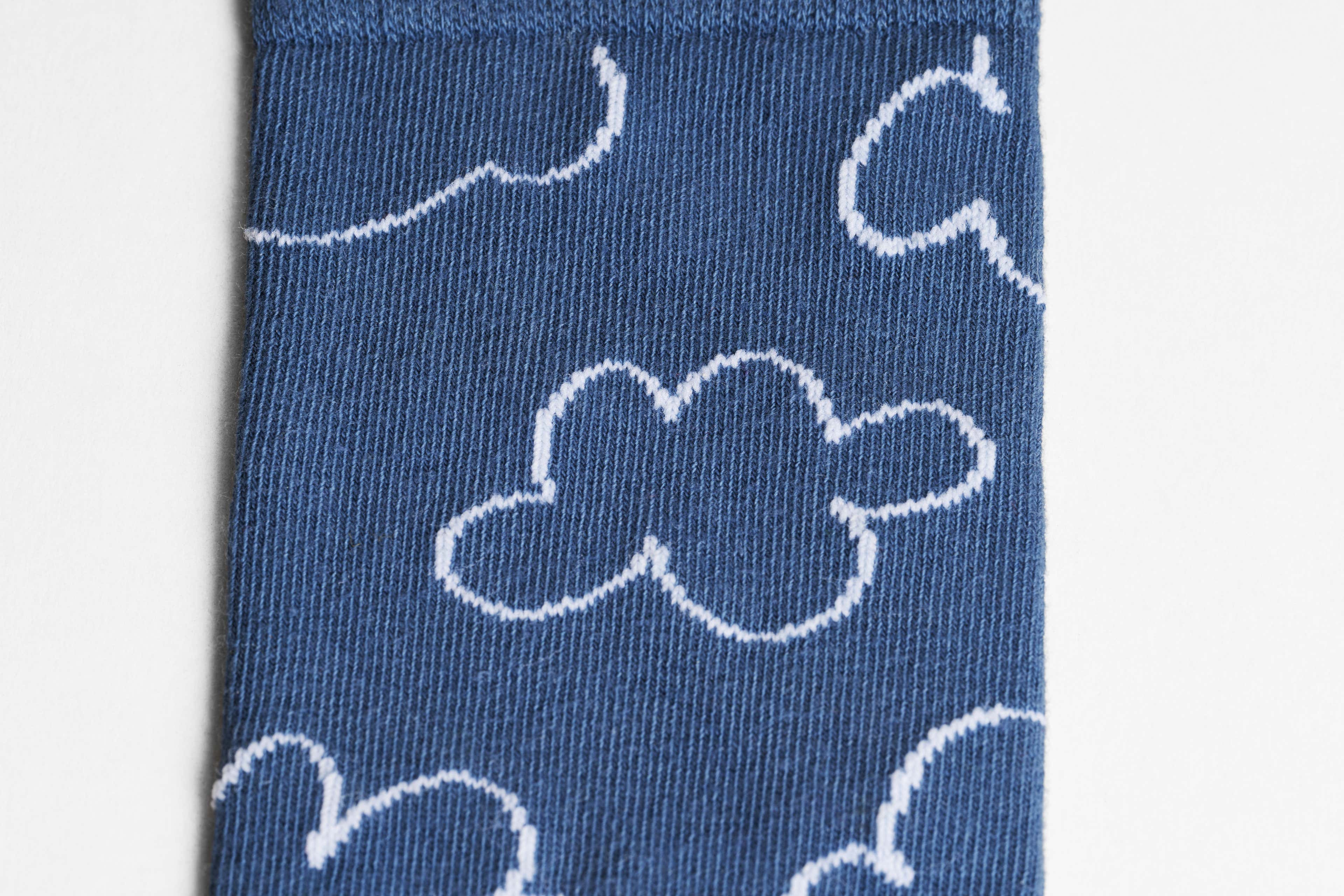 Cloudy Plant Dye Sock - Image 2
