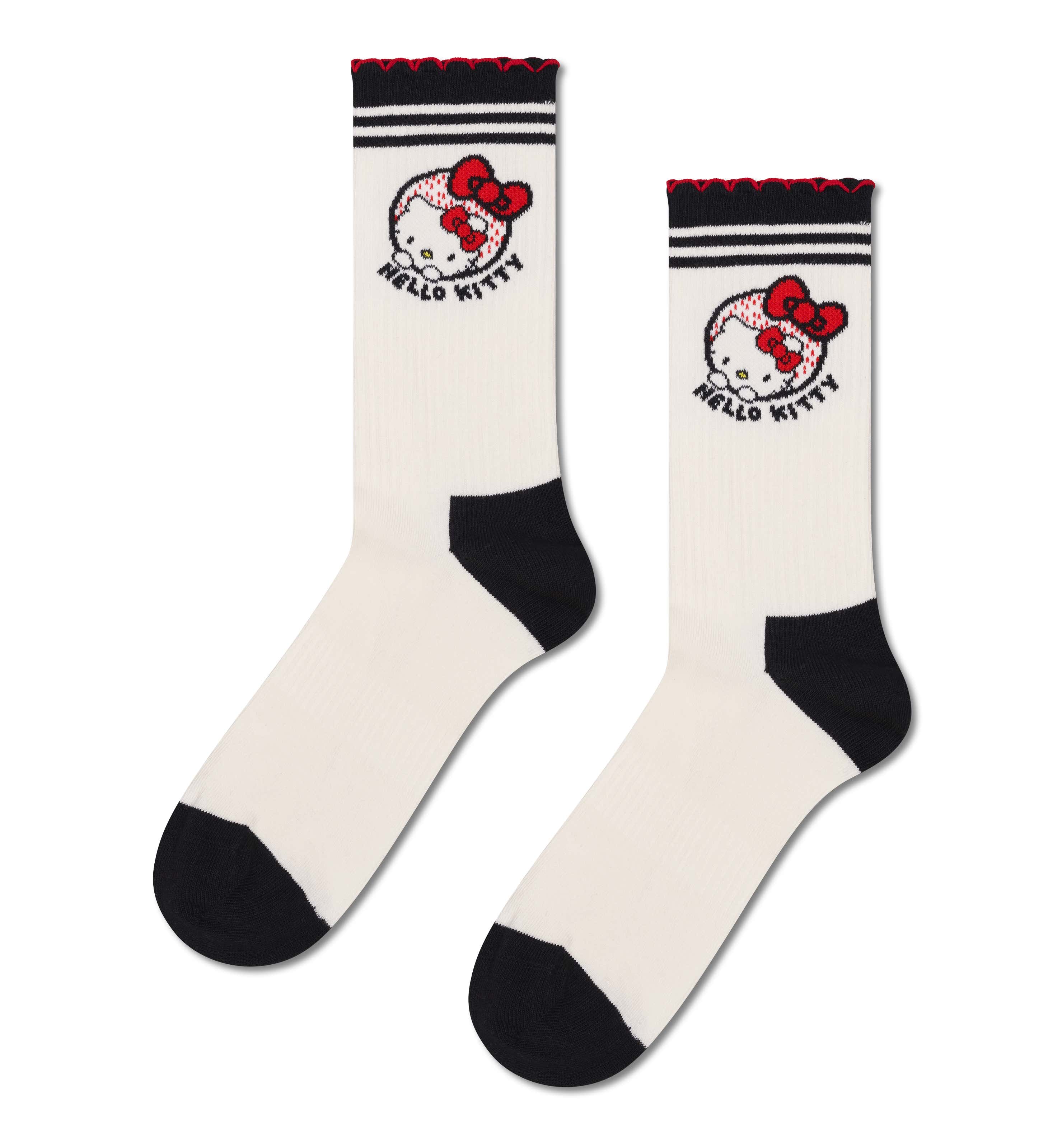 Hello Kitty Ribbon Short Crew Sneaker Sock
