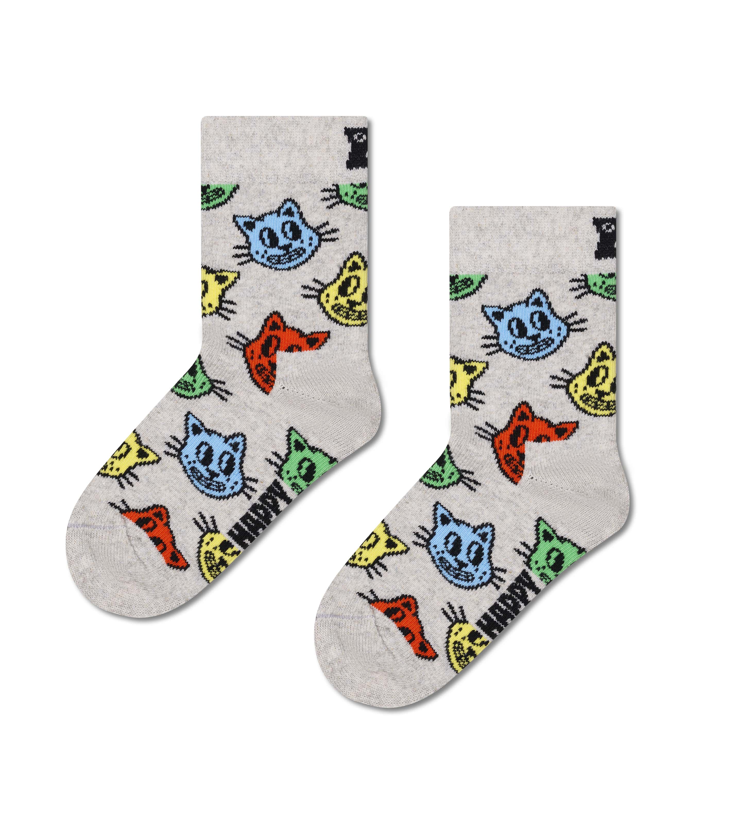 Kids 2 Pack Doggo Cat Socks - Image 2