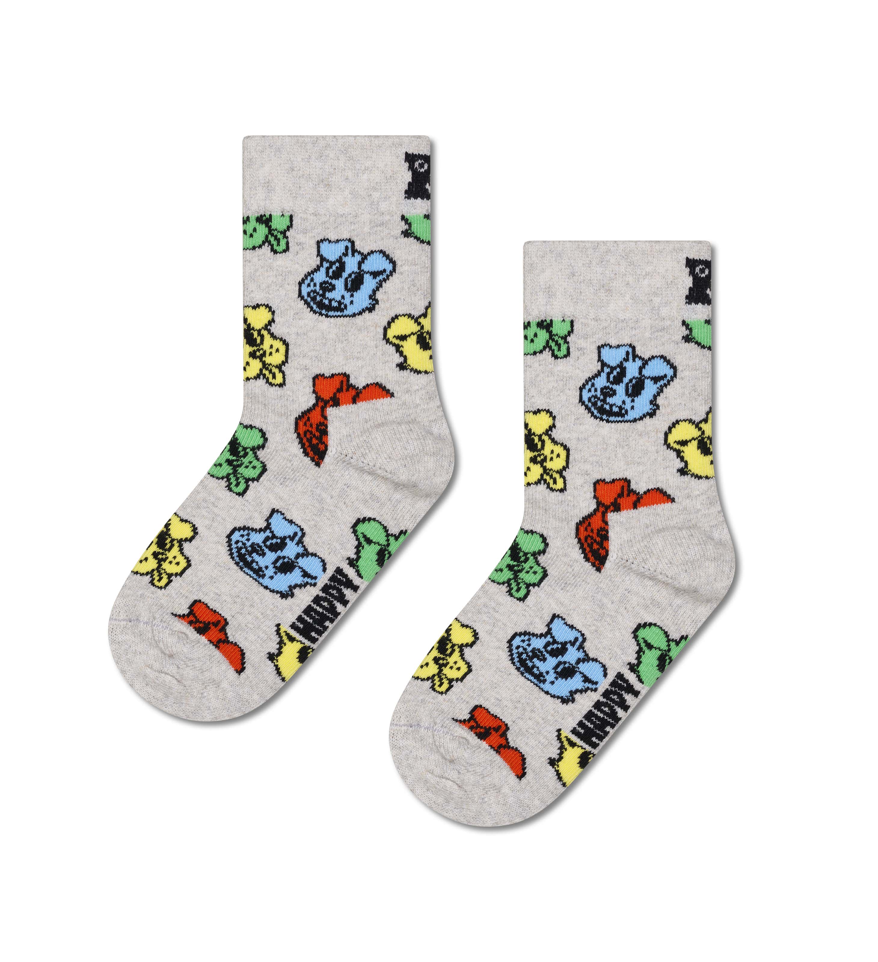 Kids 2 Pack Doggo Cat Socks - Image 3