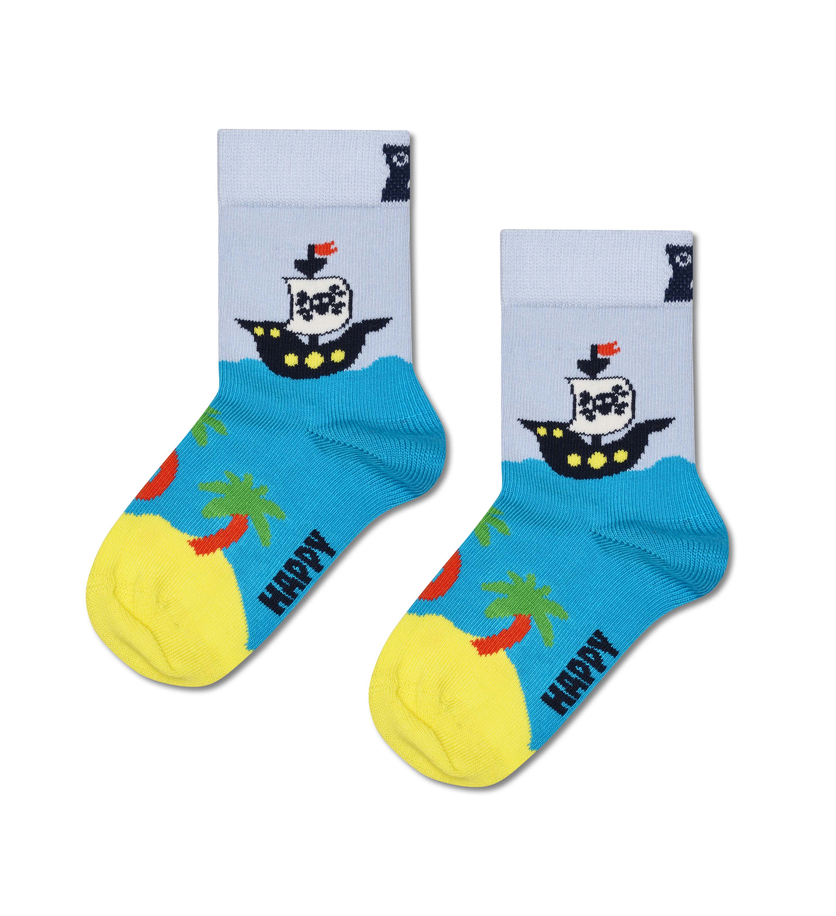 Kids 2 Pack Pirate Socks - Image 3
